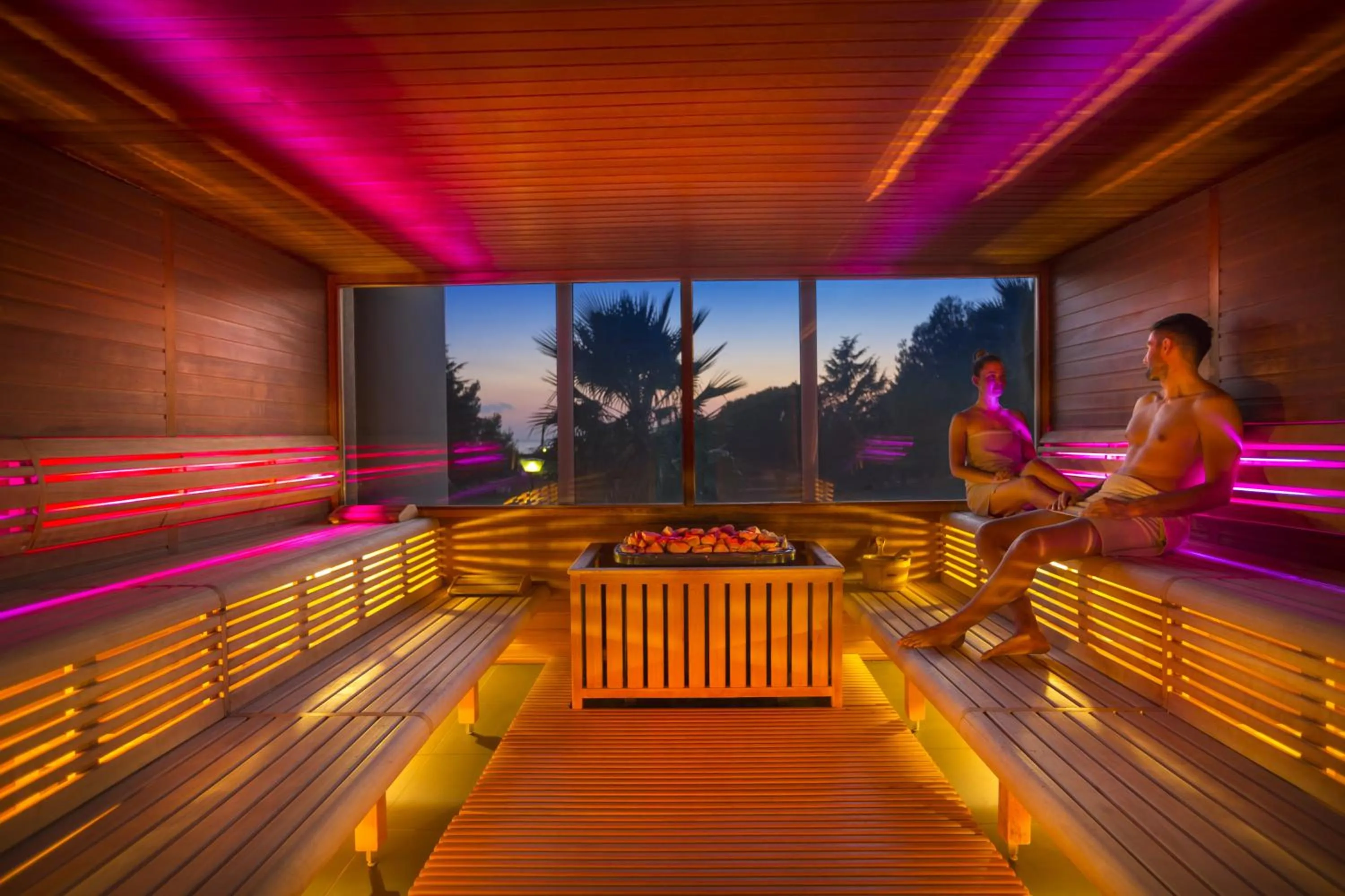 Sauna in Aminess Vival Maestral Hotel