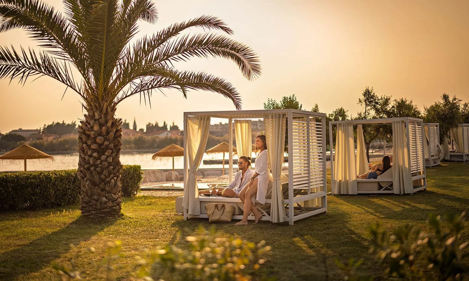 Beach in Aminess Vival Maestral Hotel