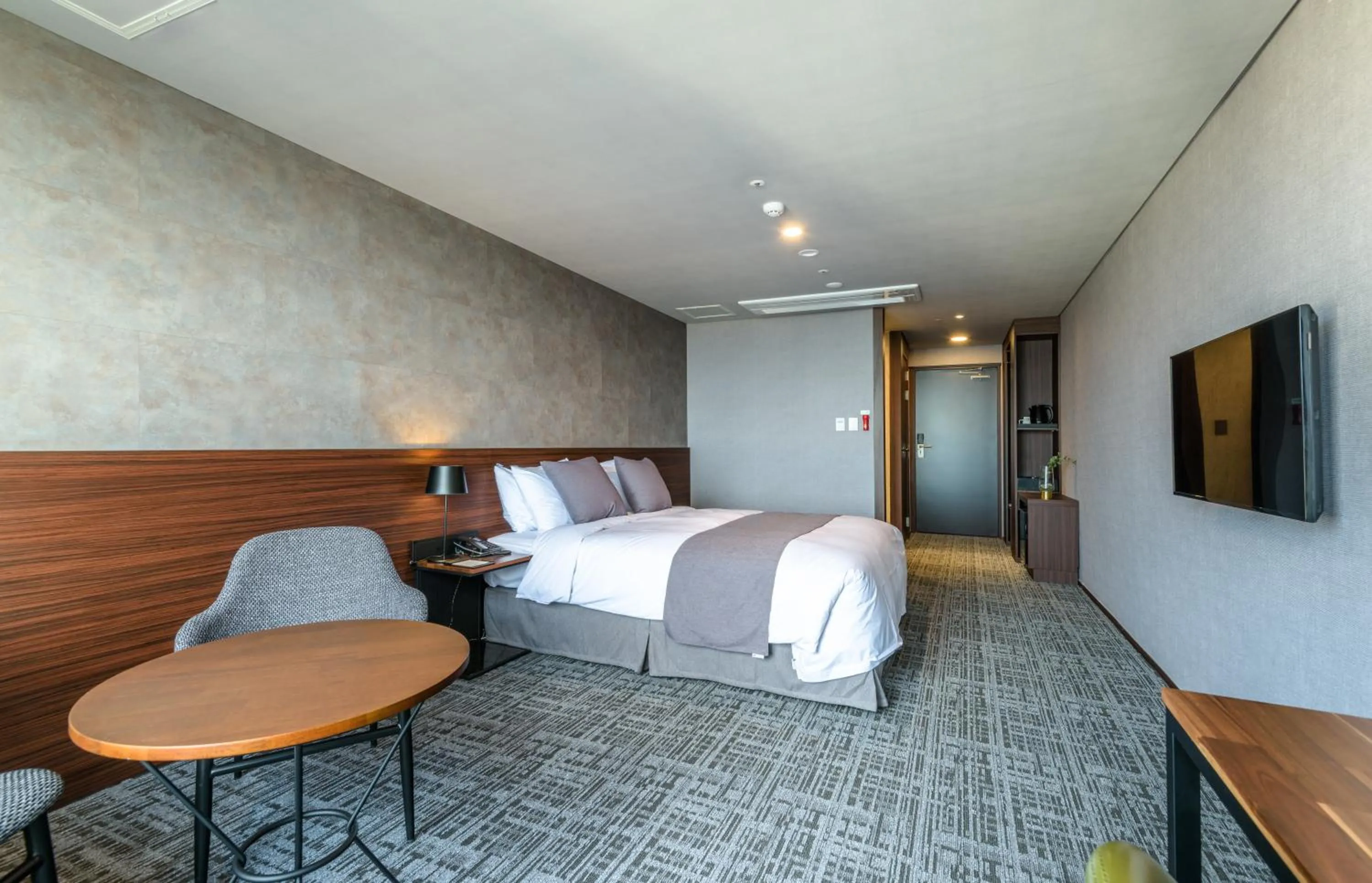 Decorative detail, Bed in Hotel With Jeju