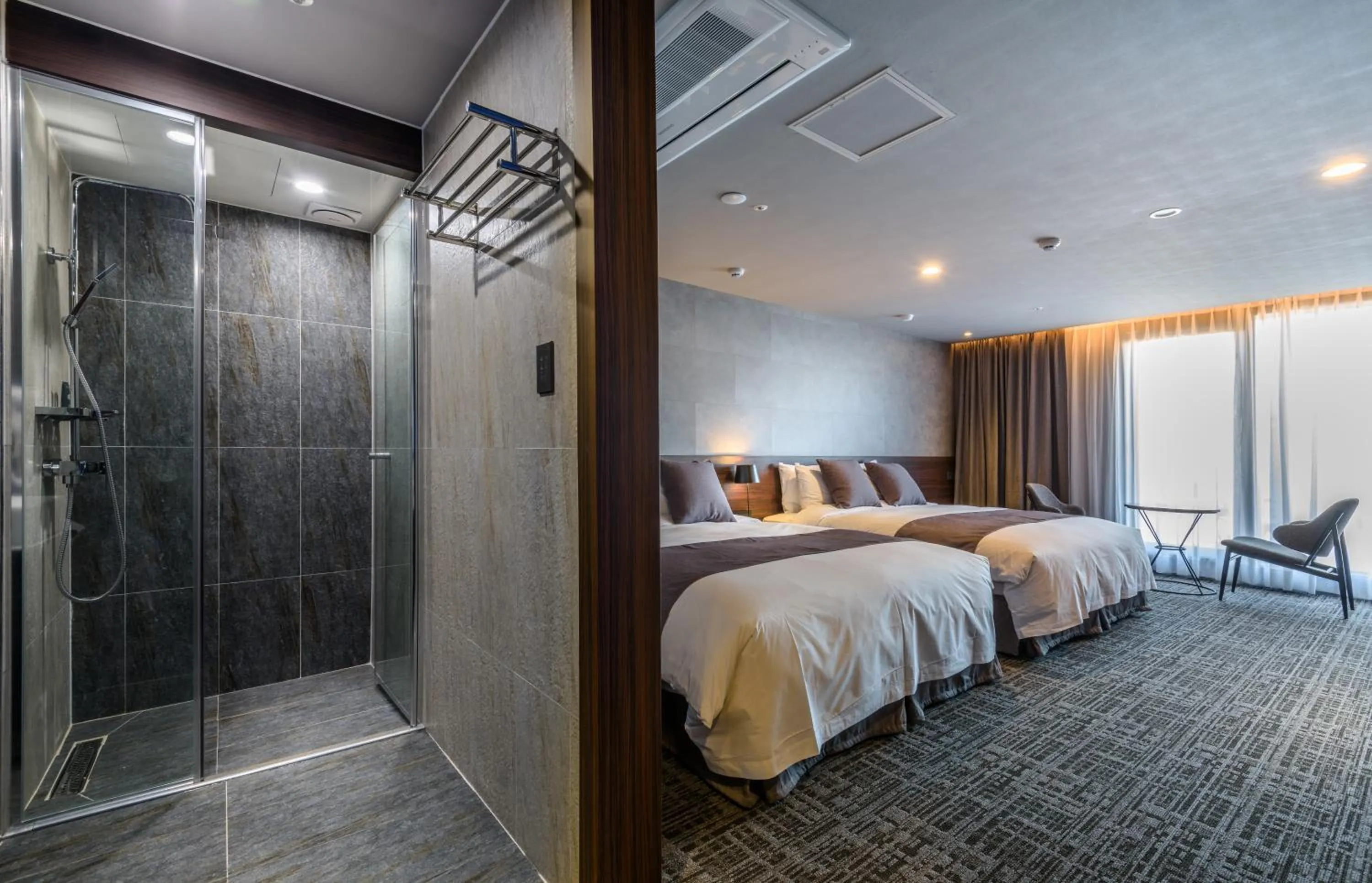 Bed in Hotel With Jeju