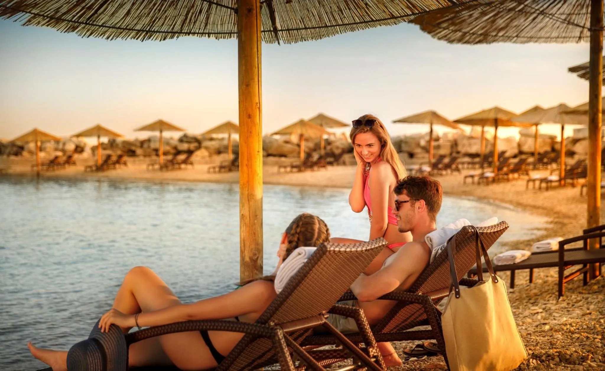 Beach in Laguna Maradiso Hotel by Aminess