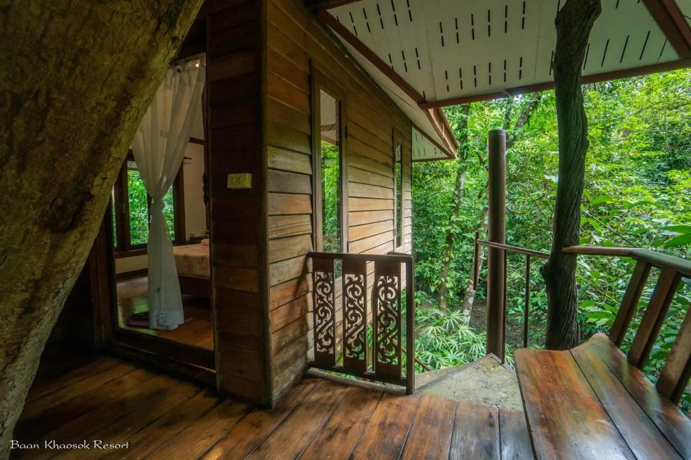 Balcony/Terrace in Baan Khaosok Resort
