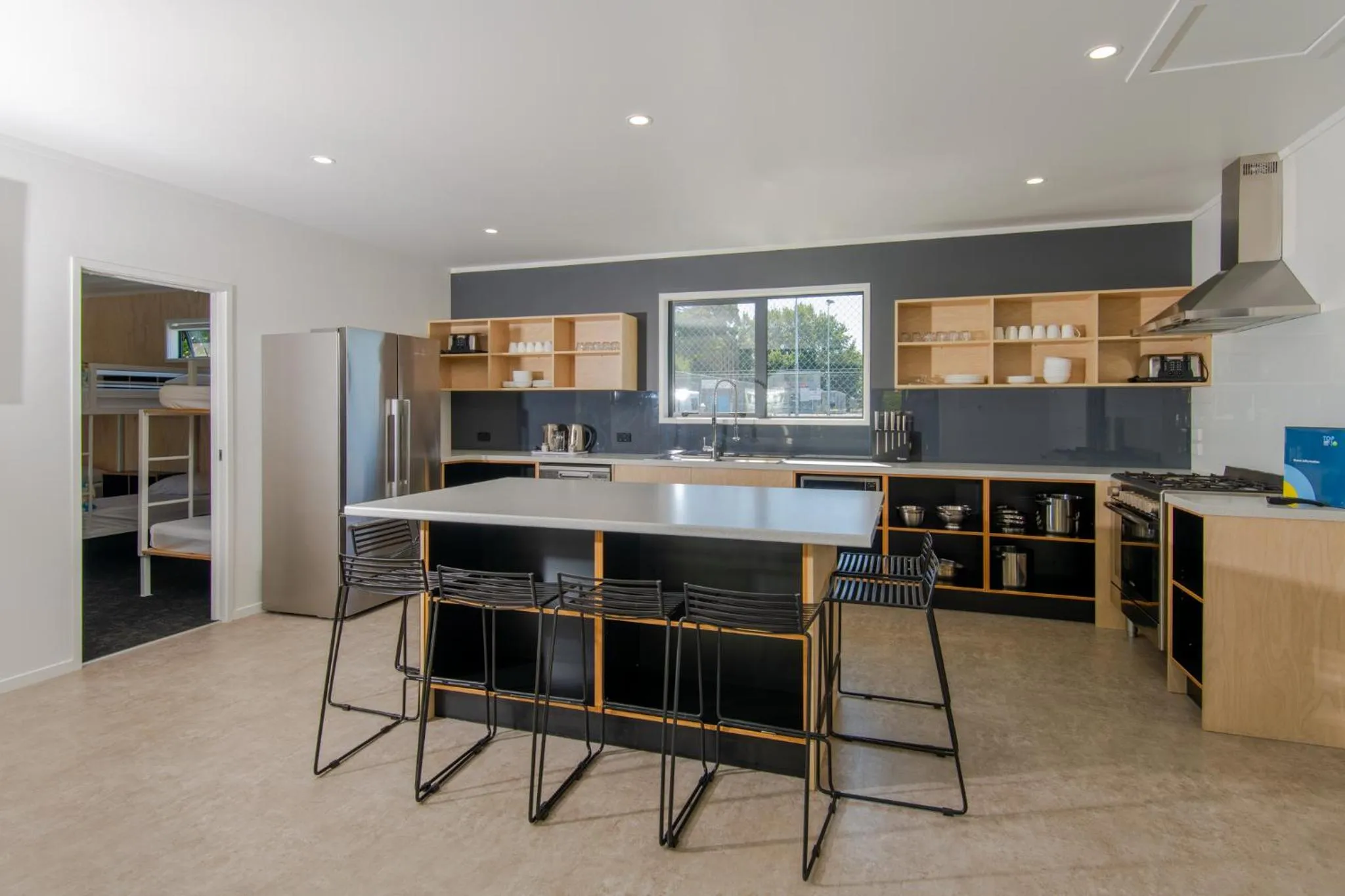 Kitchen or kitchenette in Cambridge Top 10 Holiday Park