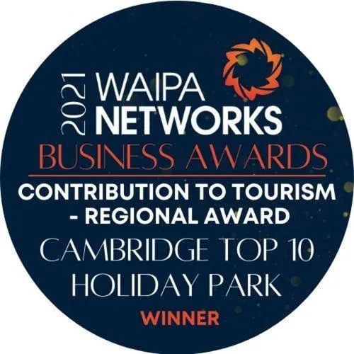 Certificate/Award in Cambridge Top 10 Holiday Park