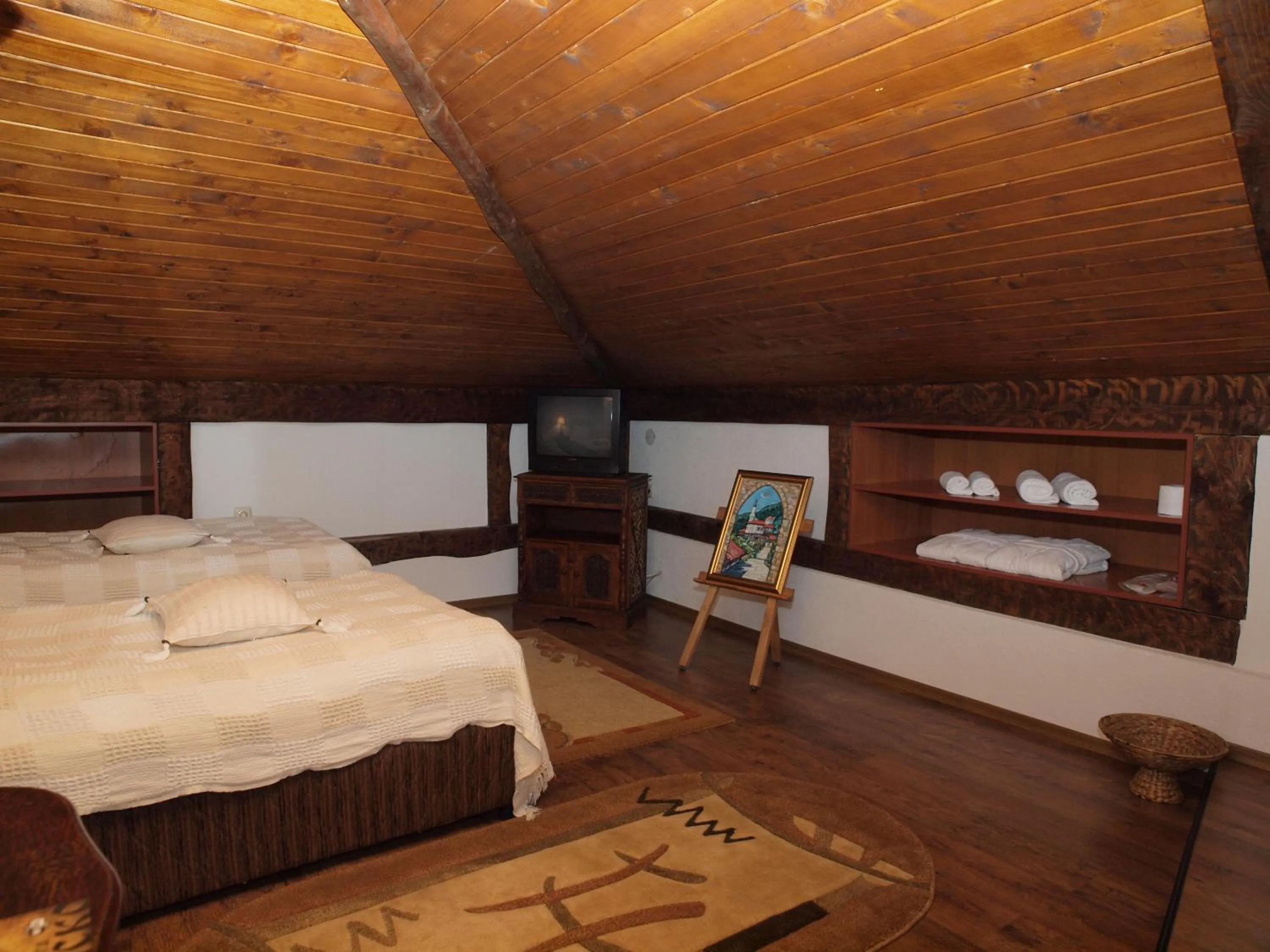 Bed in Momini Dvori Boutique Guest House