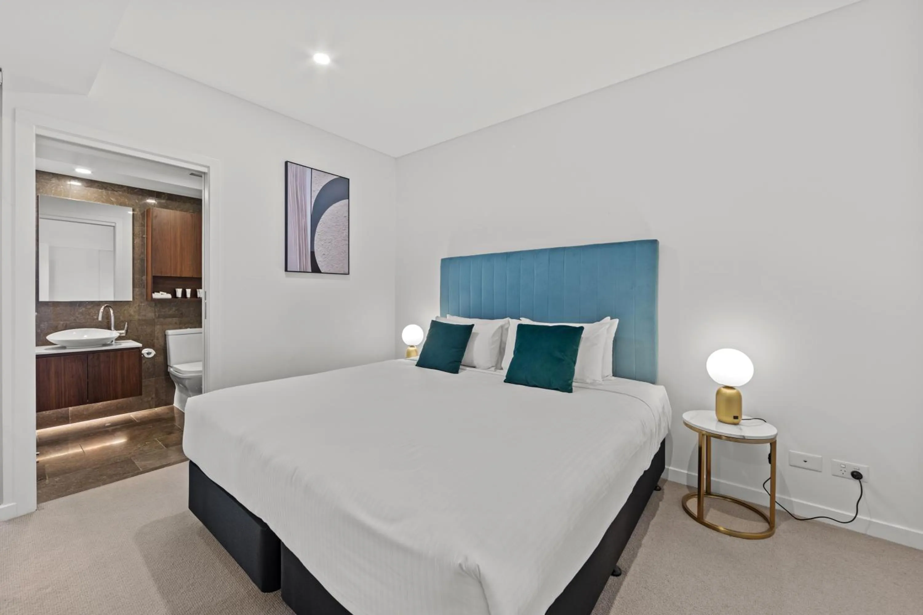 Bed in Brisbane Skytower by CLLIX