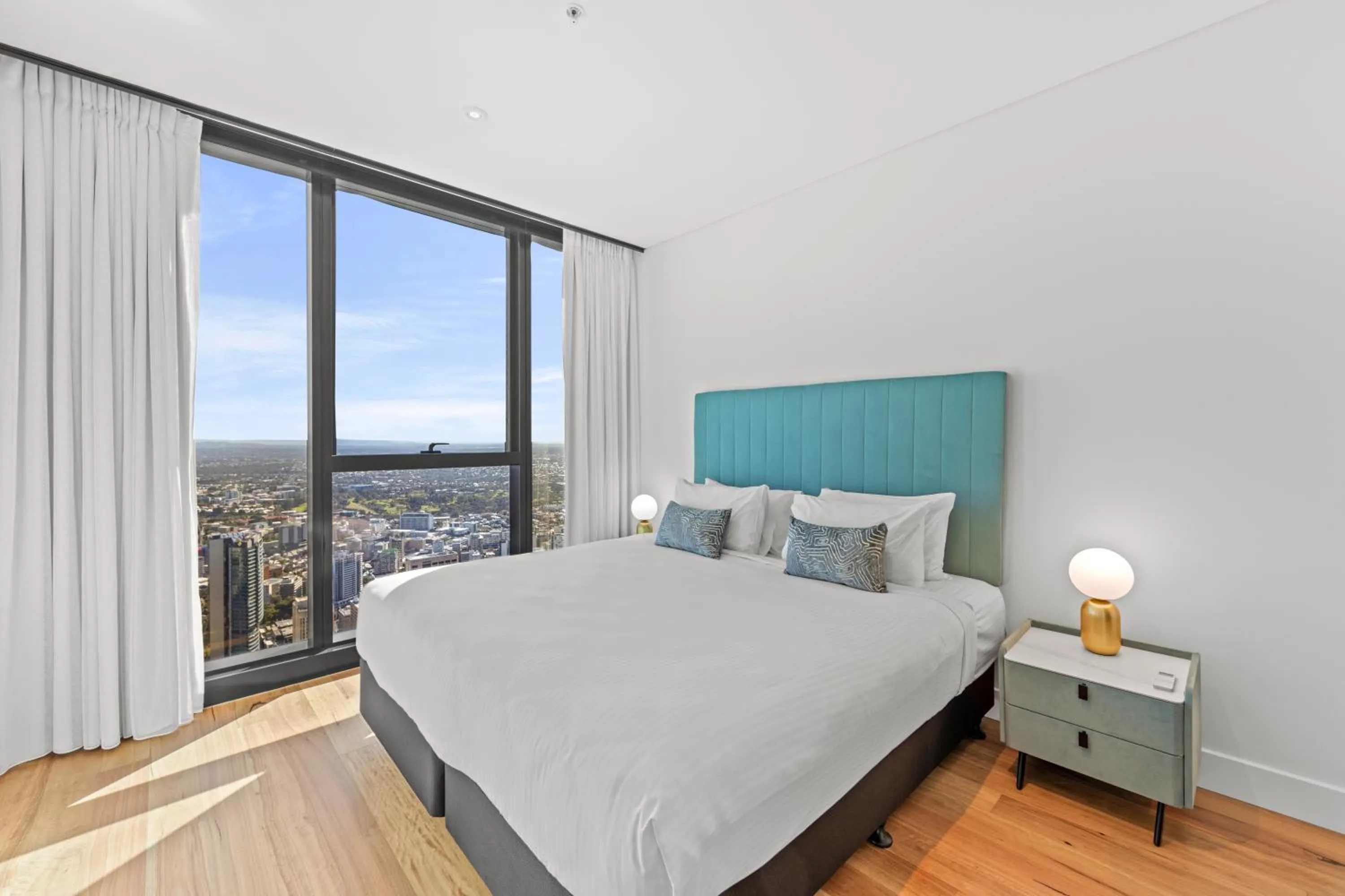 Bed in Brisbane Skytower by CLLIX