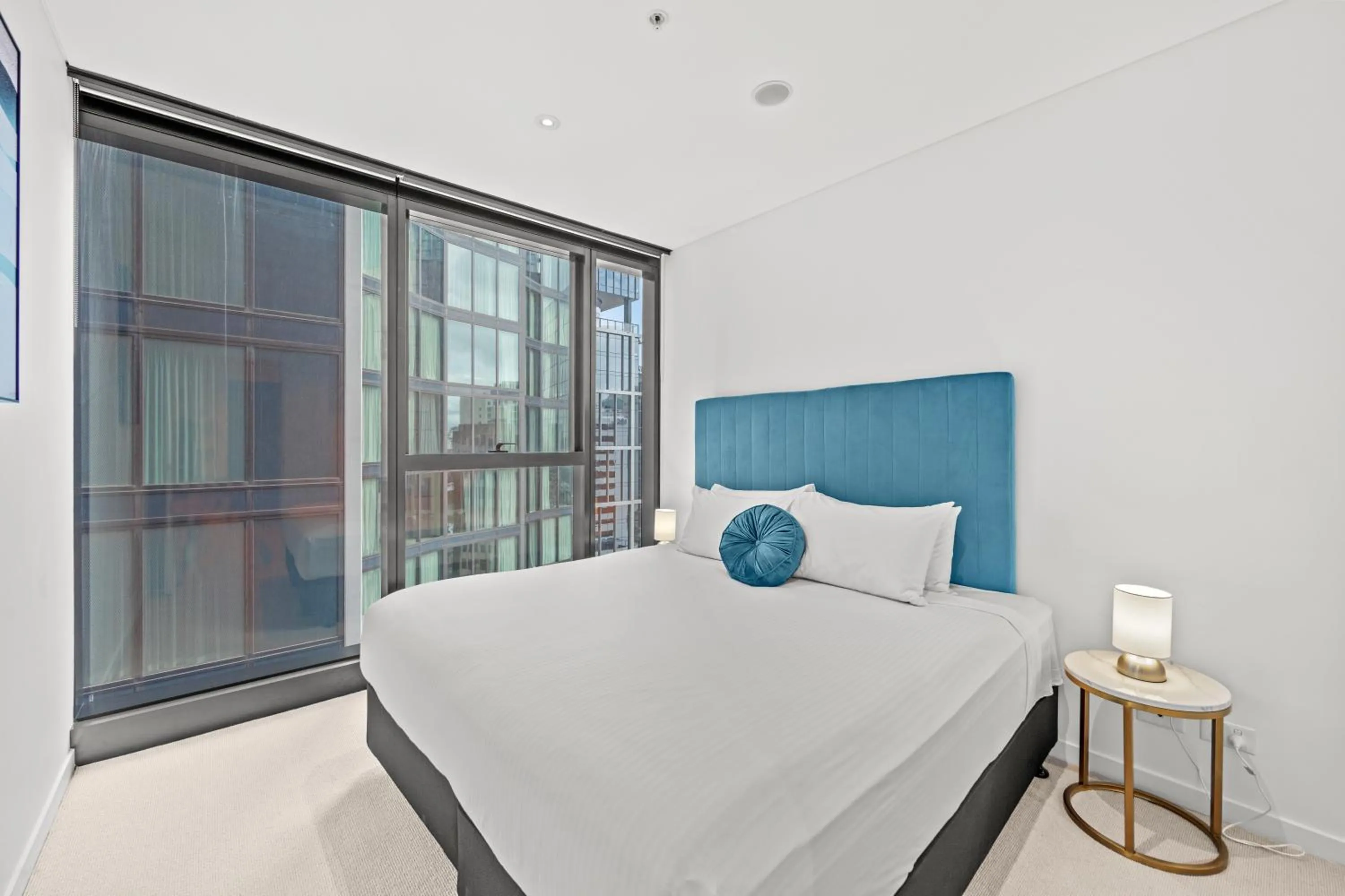 Bed in Brisbane Skytower by CLLIX