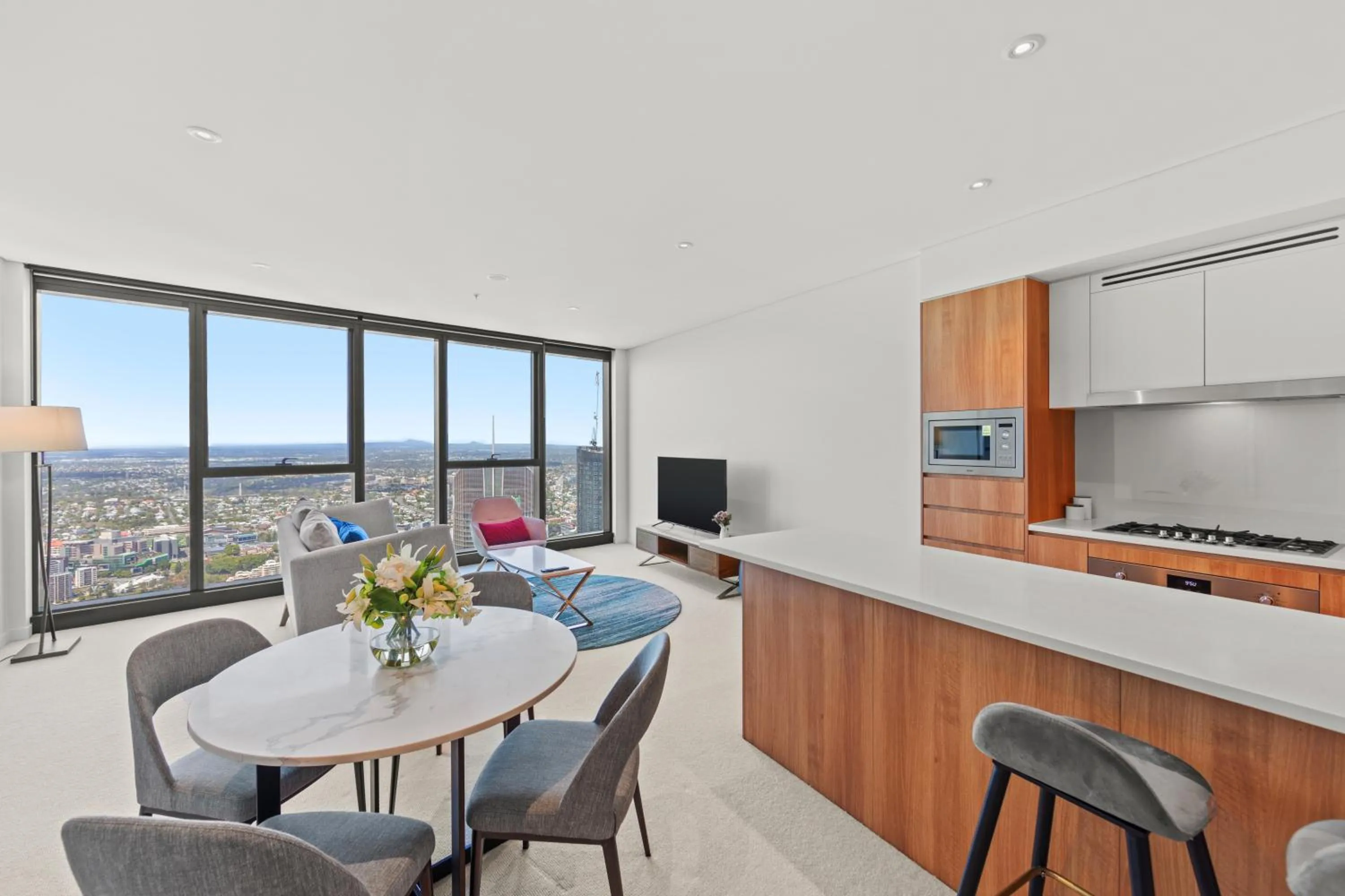 Kitchen or kitchenette in Brisbane Skytower by CLLIX
