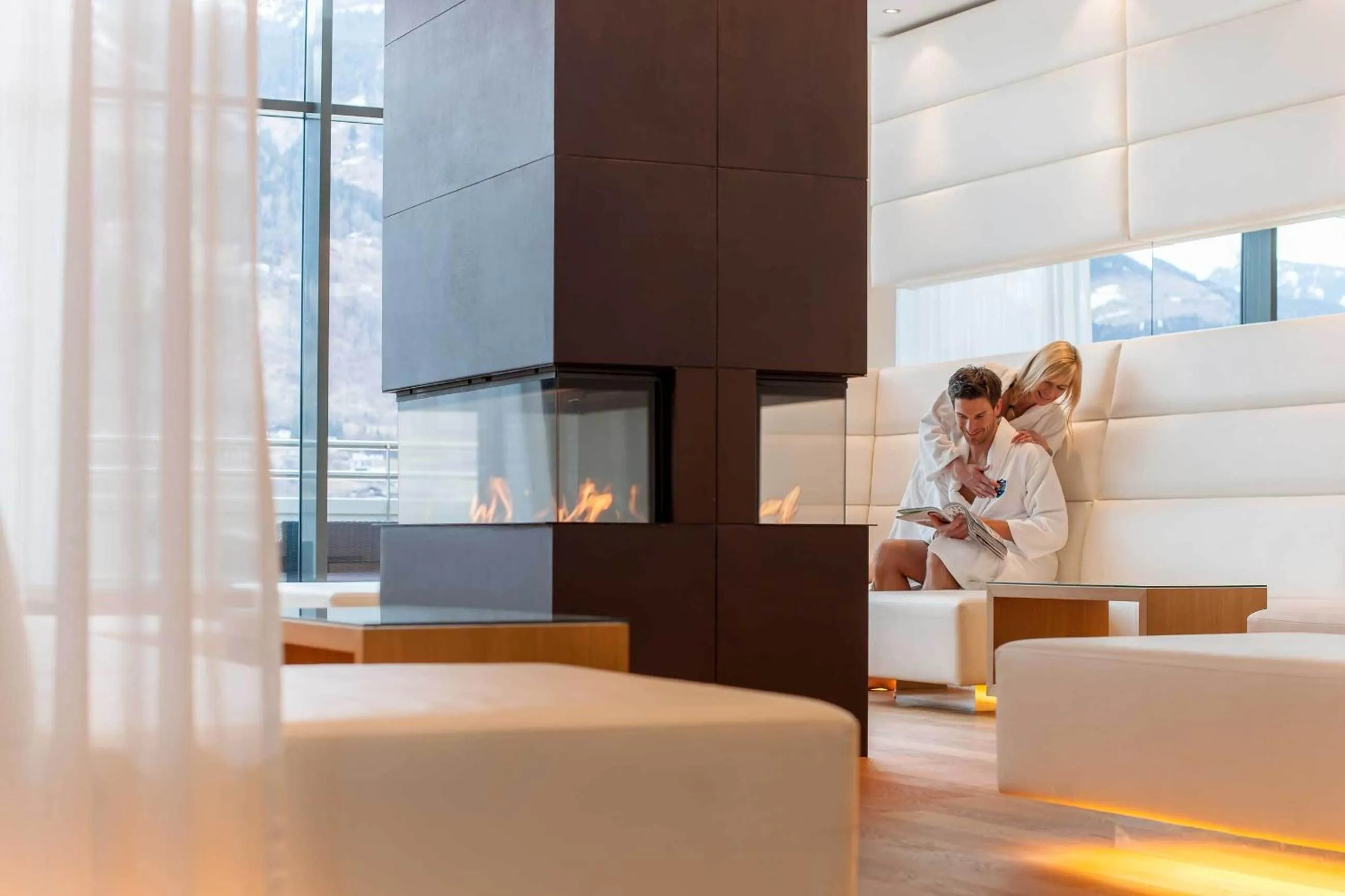 People, Bed in Tauern Spa Hotel & Therme