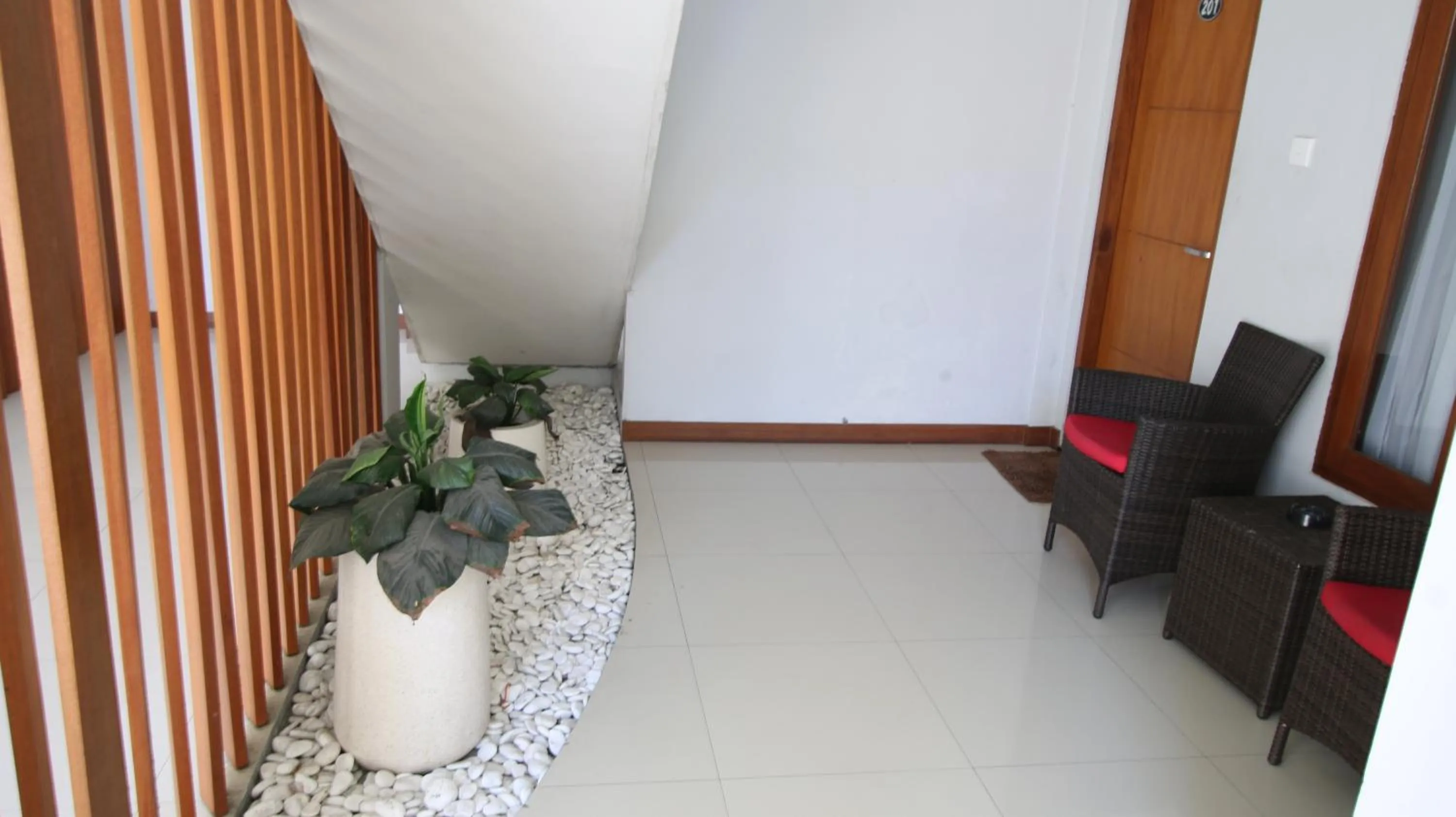 Seating area in Tom Guest House