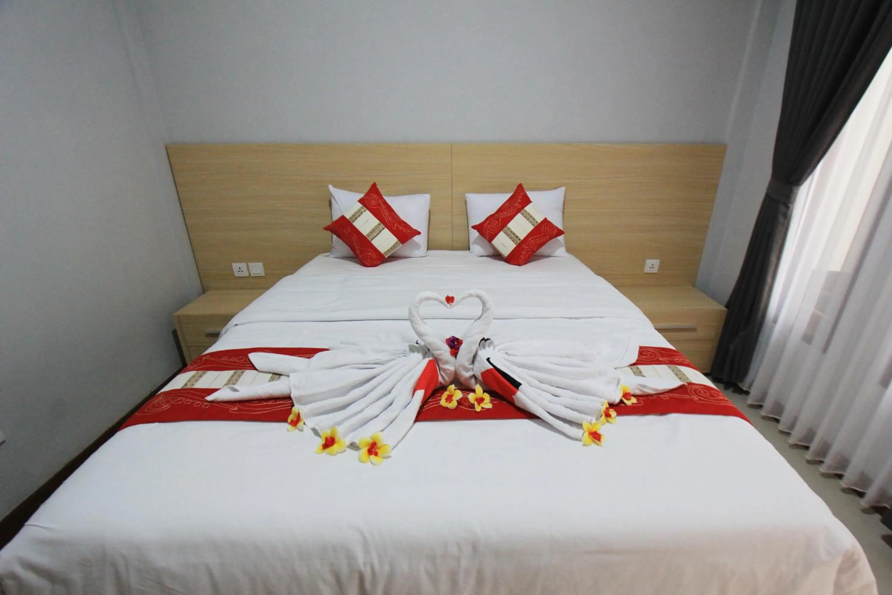 Bed in Tom Guest House