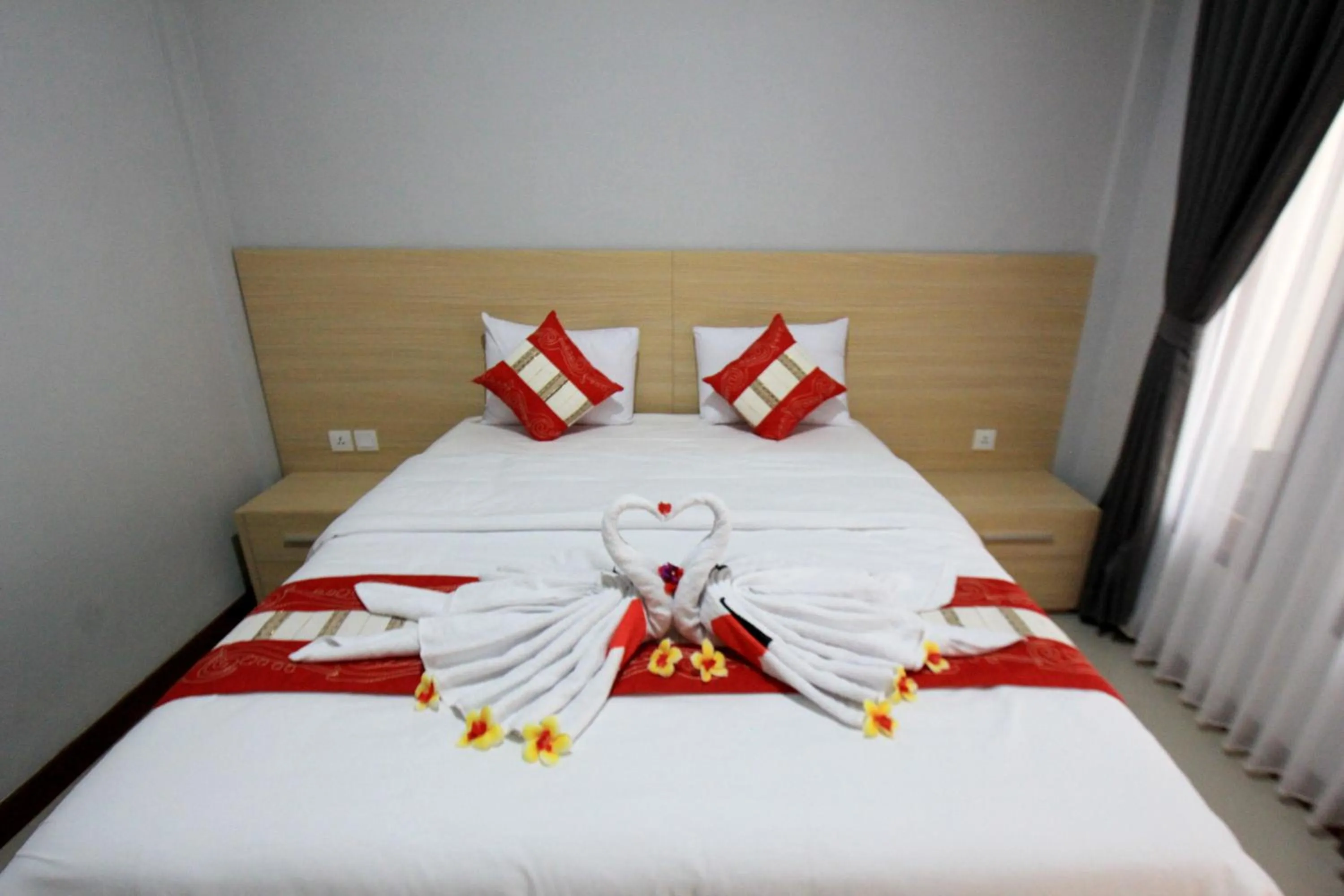 Bed in Tom Guest House