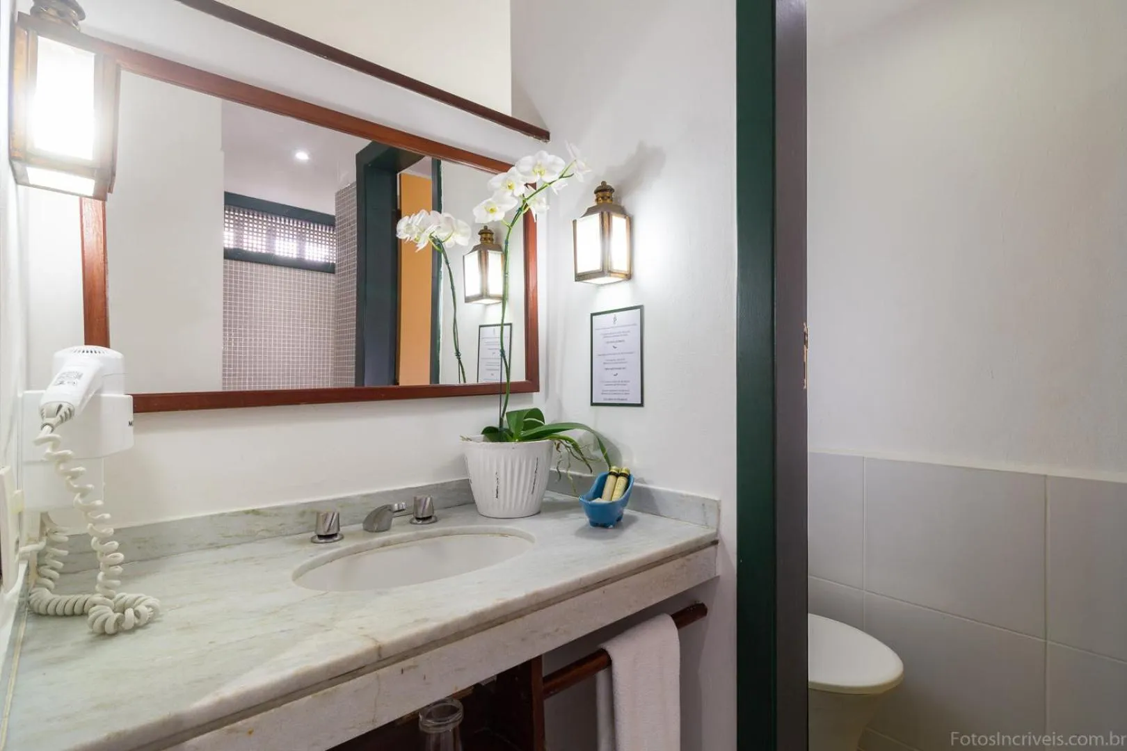 Bathroom in Pousada do Príncipe