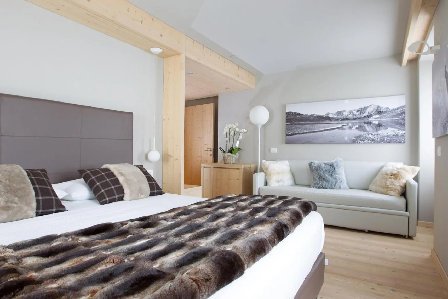 Bed in Hotel San Lorenzo