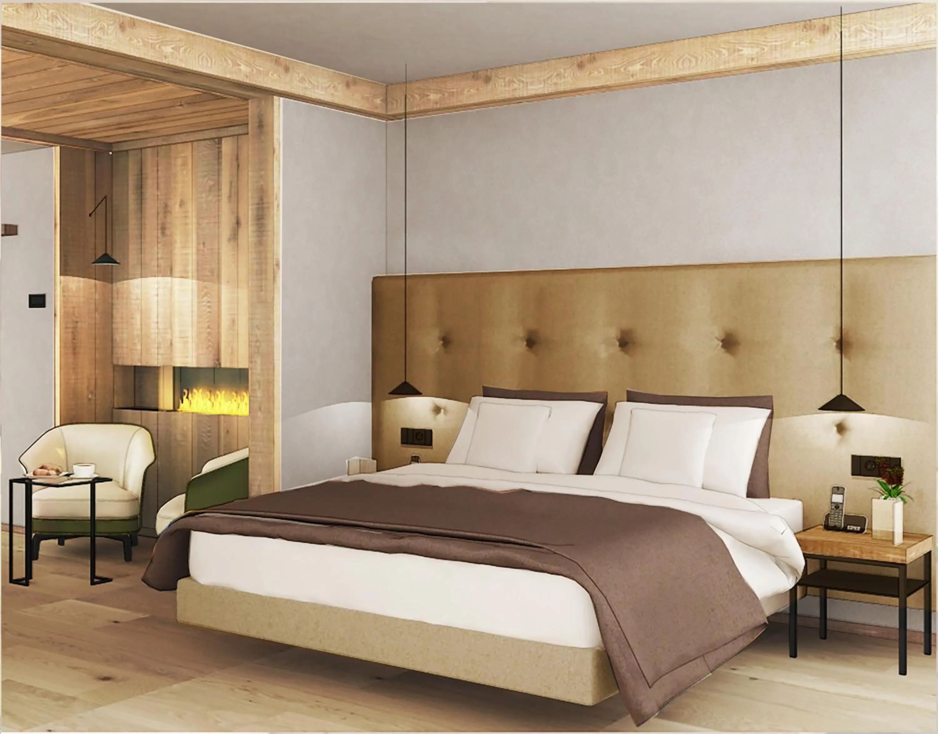 Bedroom, Bed in Hotel San Lorenzo