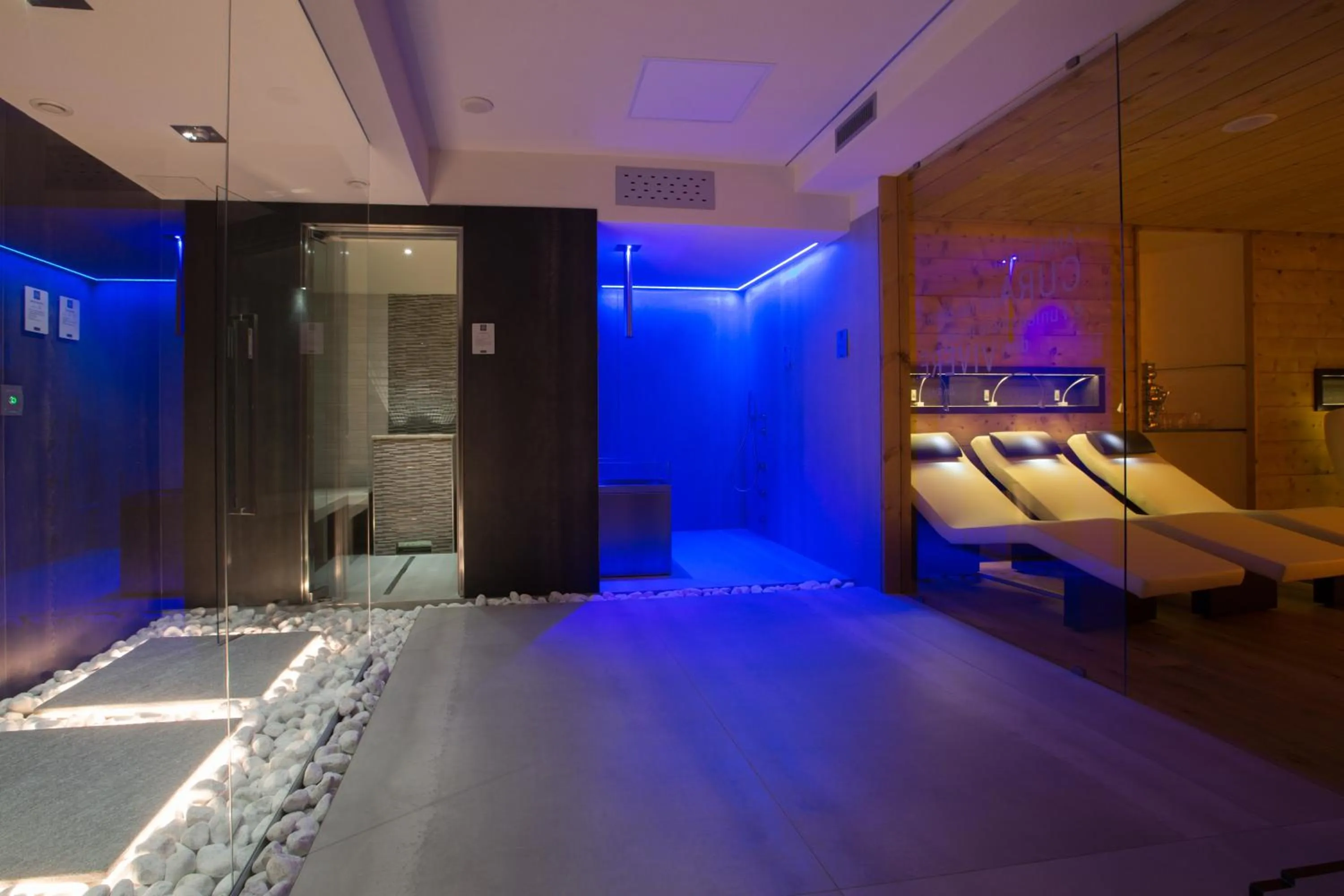 Steam room in Hotel San Lorenzo