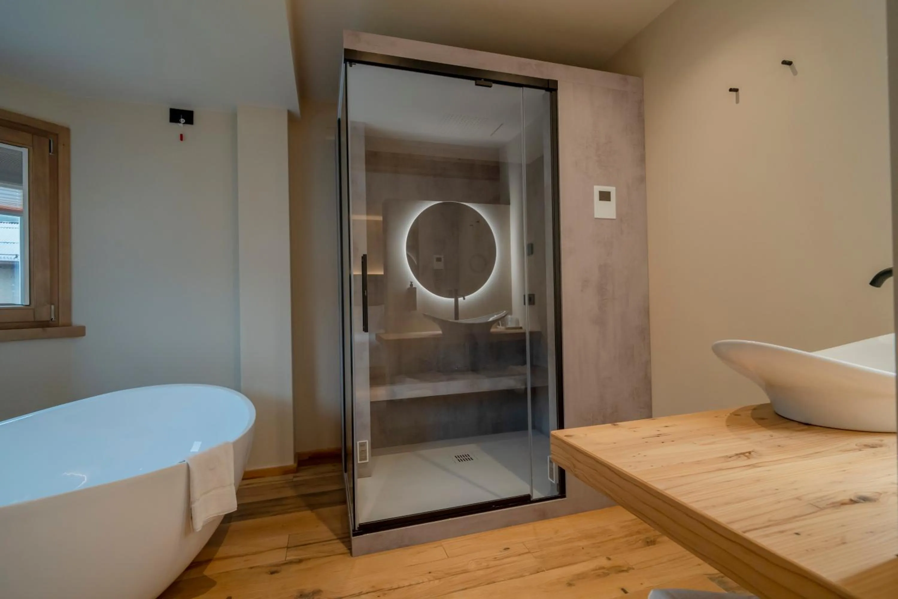 Shower in Hotel San Lorenzo