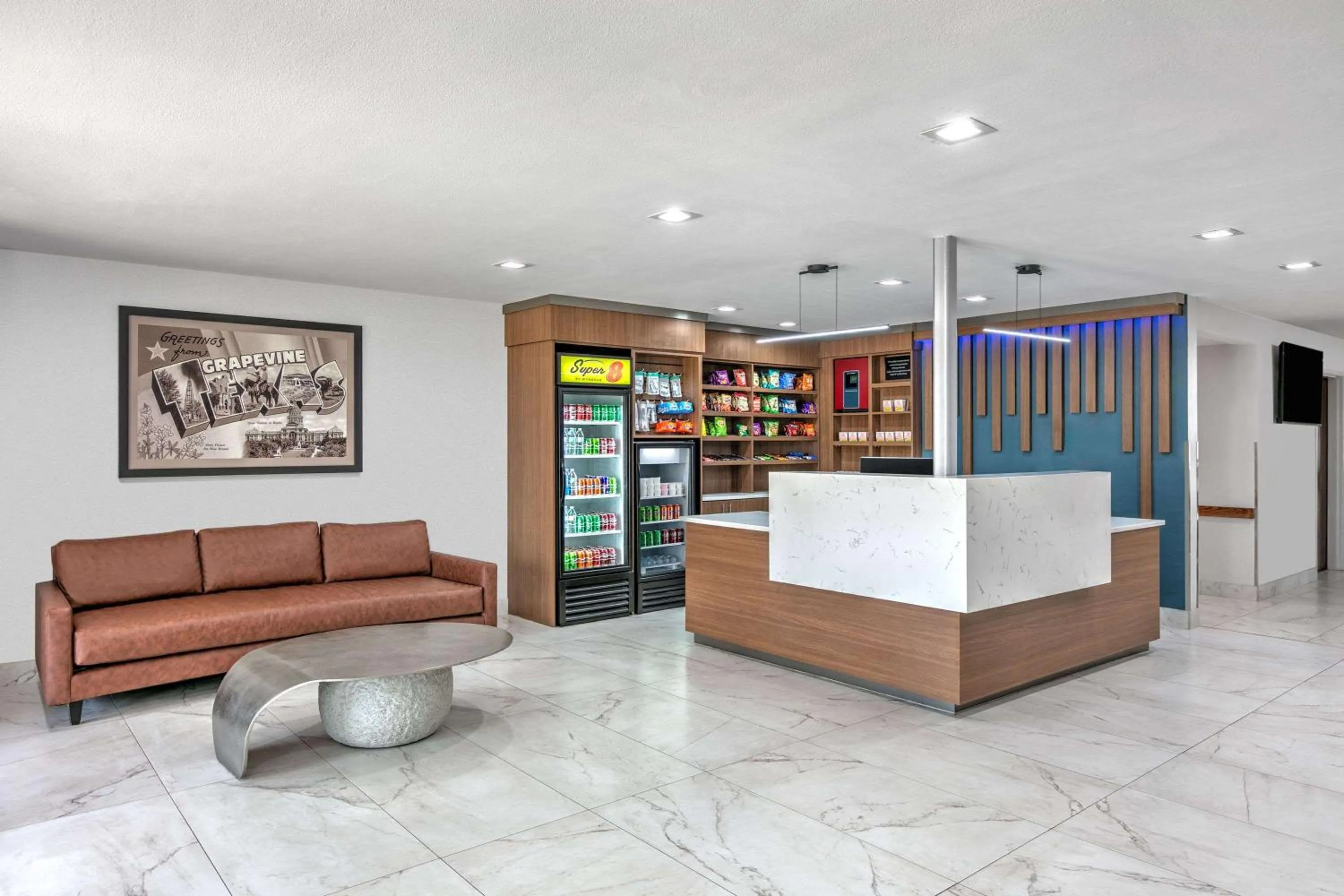 Lobby or reception in Super 8 by Wyndham Grapevine/DFW Airport Northwest
