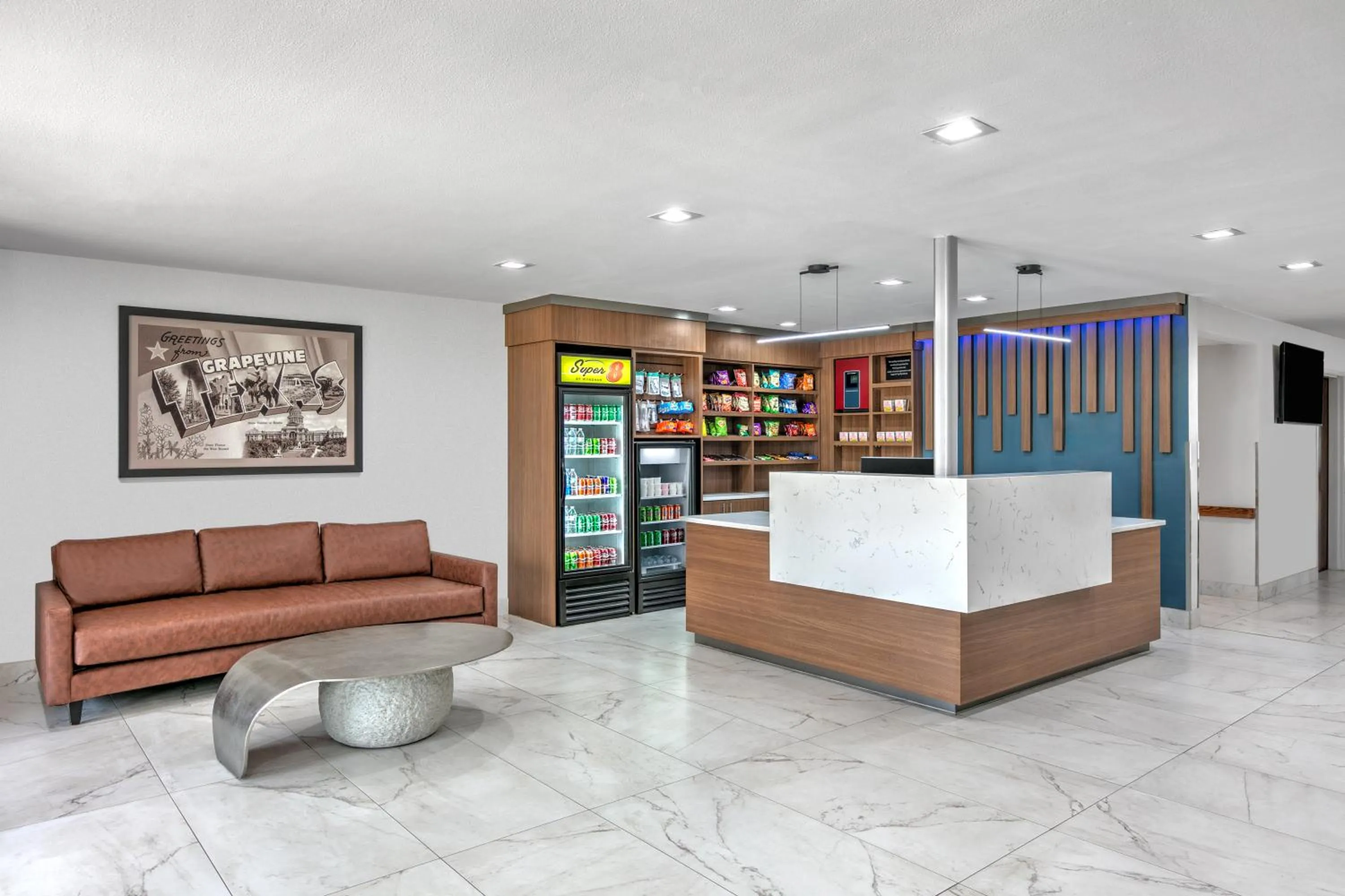 Lobby or reception in Super 8 by Wyndham Grapevine/DFW Airport Northwest