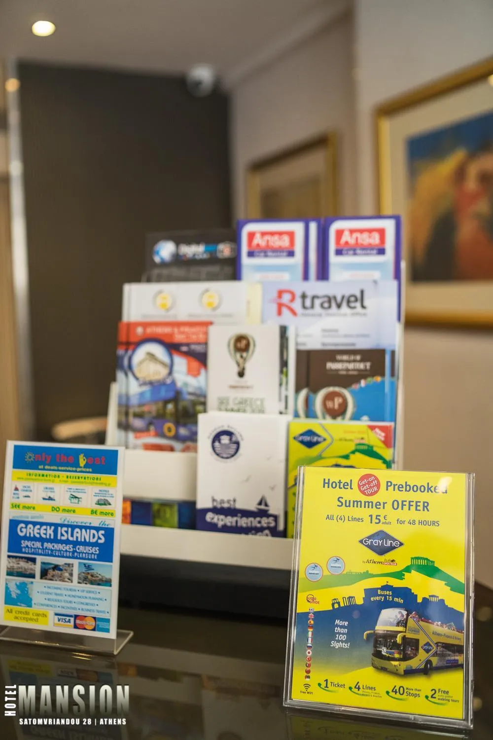 Decorative detail in Mansion Hotel