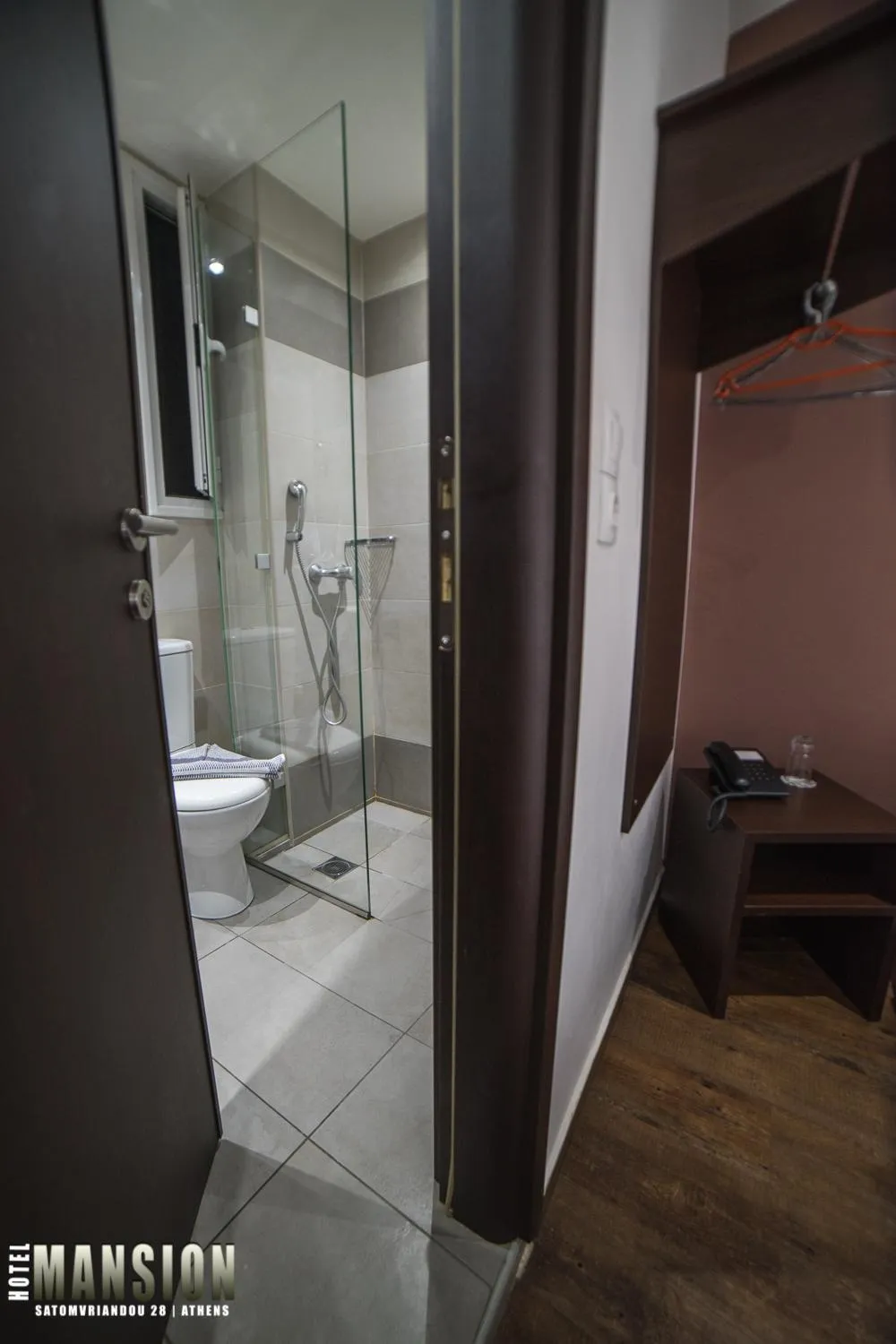 Shower in Mansion Hotel