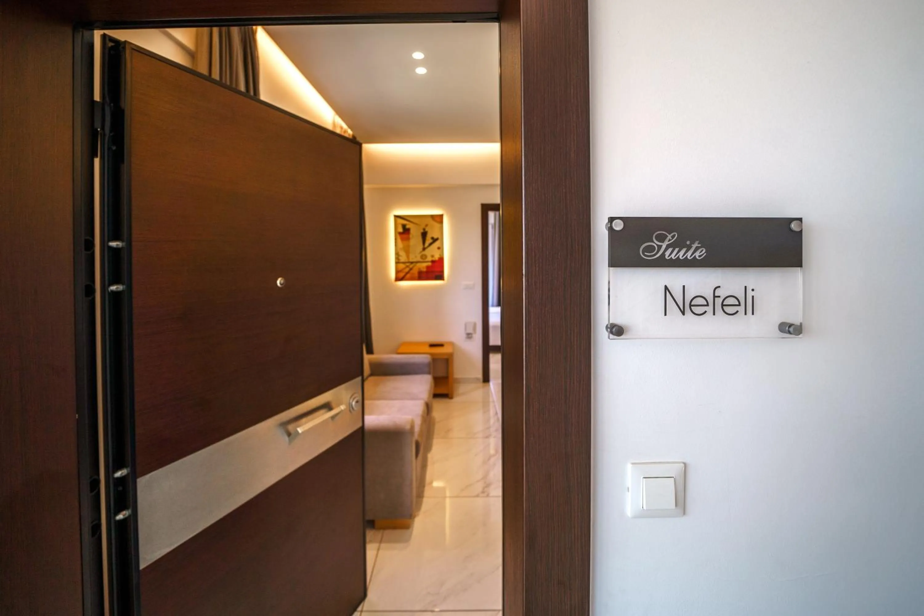 Bedroom in Elysian Suites