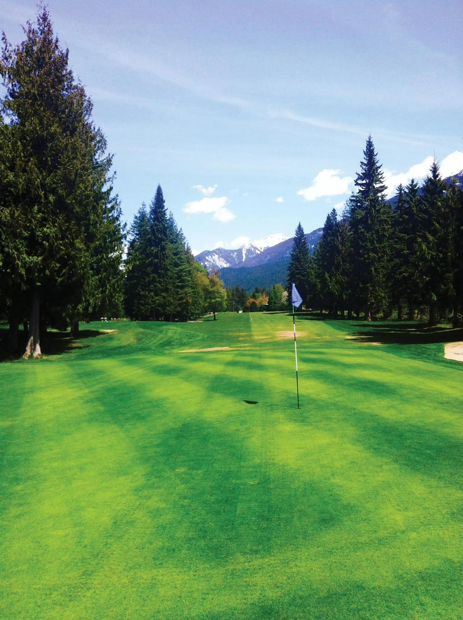 Spring in Glacier House Hotel & Resort