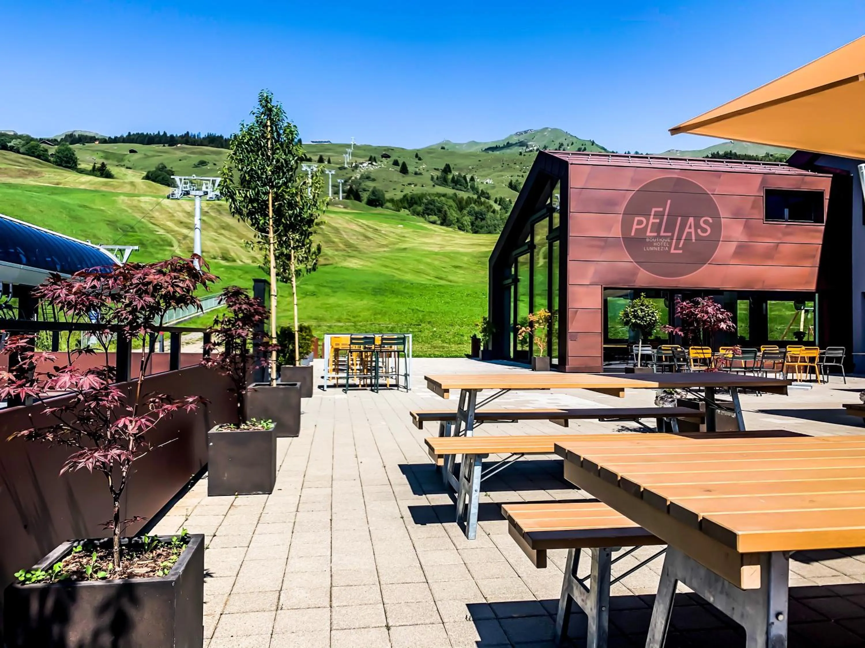 Property building in Boutique Hotel Pellas