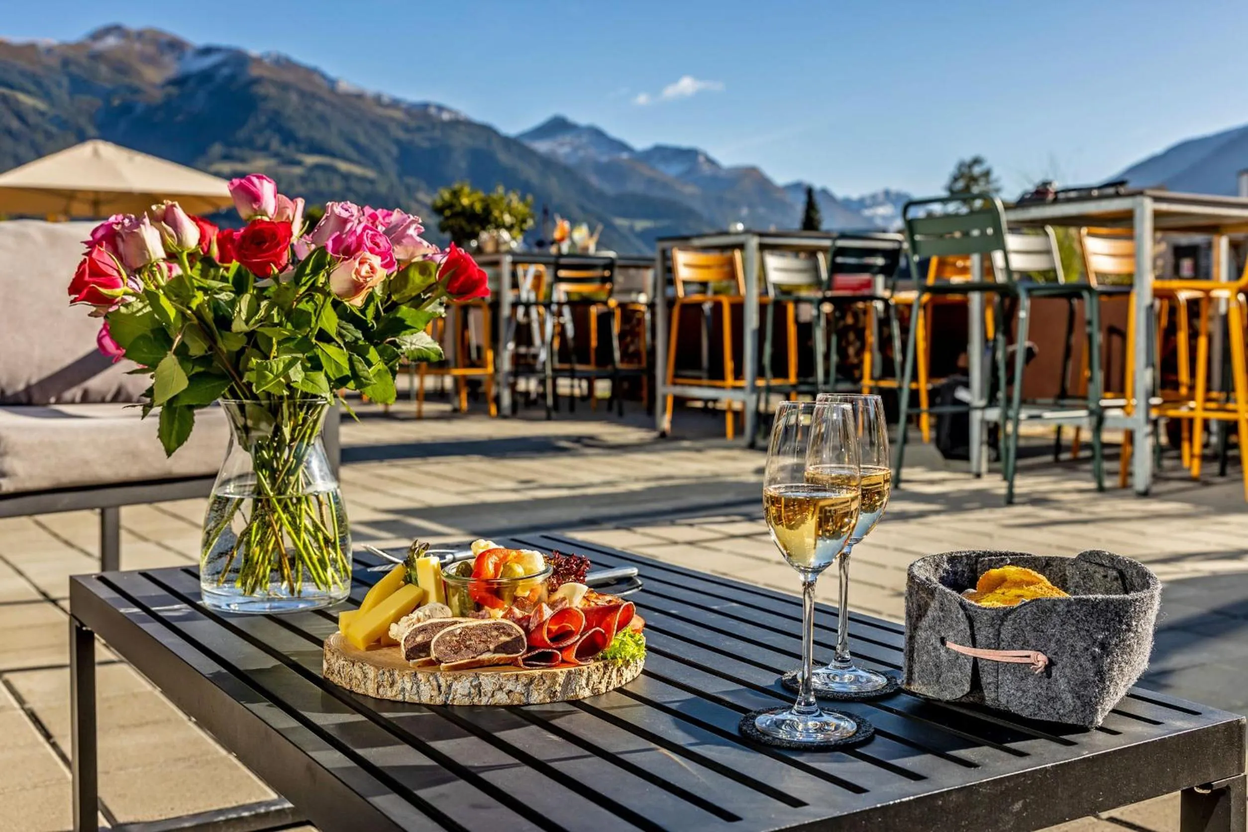 Balcony/Terrace in Boutique Hotel Pellas