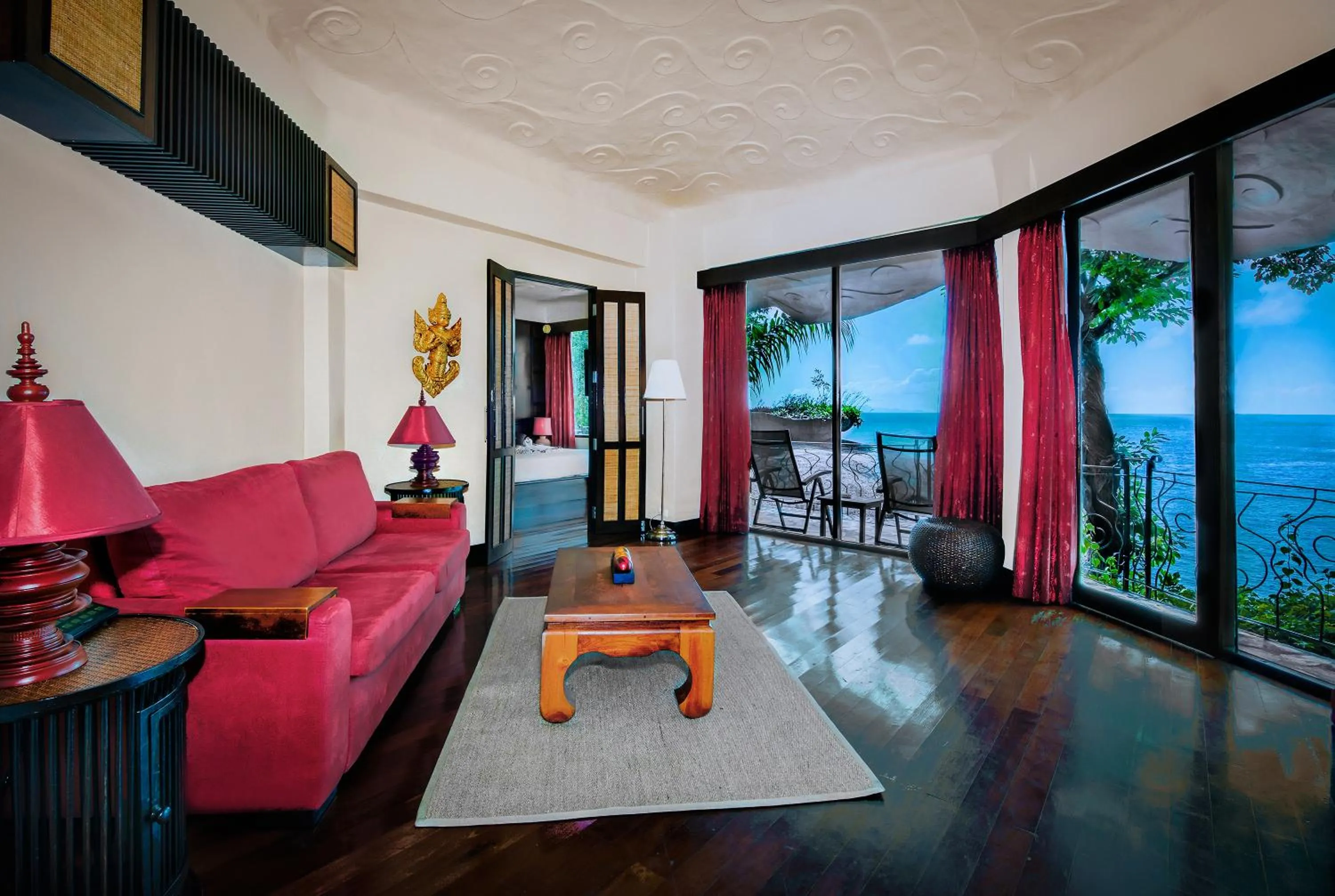 Seating area in Jamahkiri Dive Resort & Spa