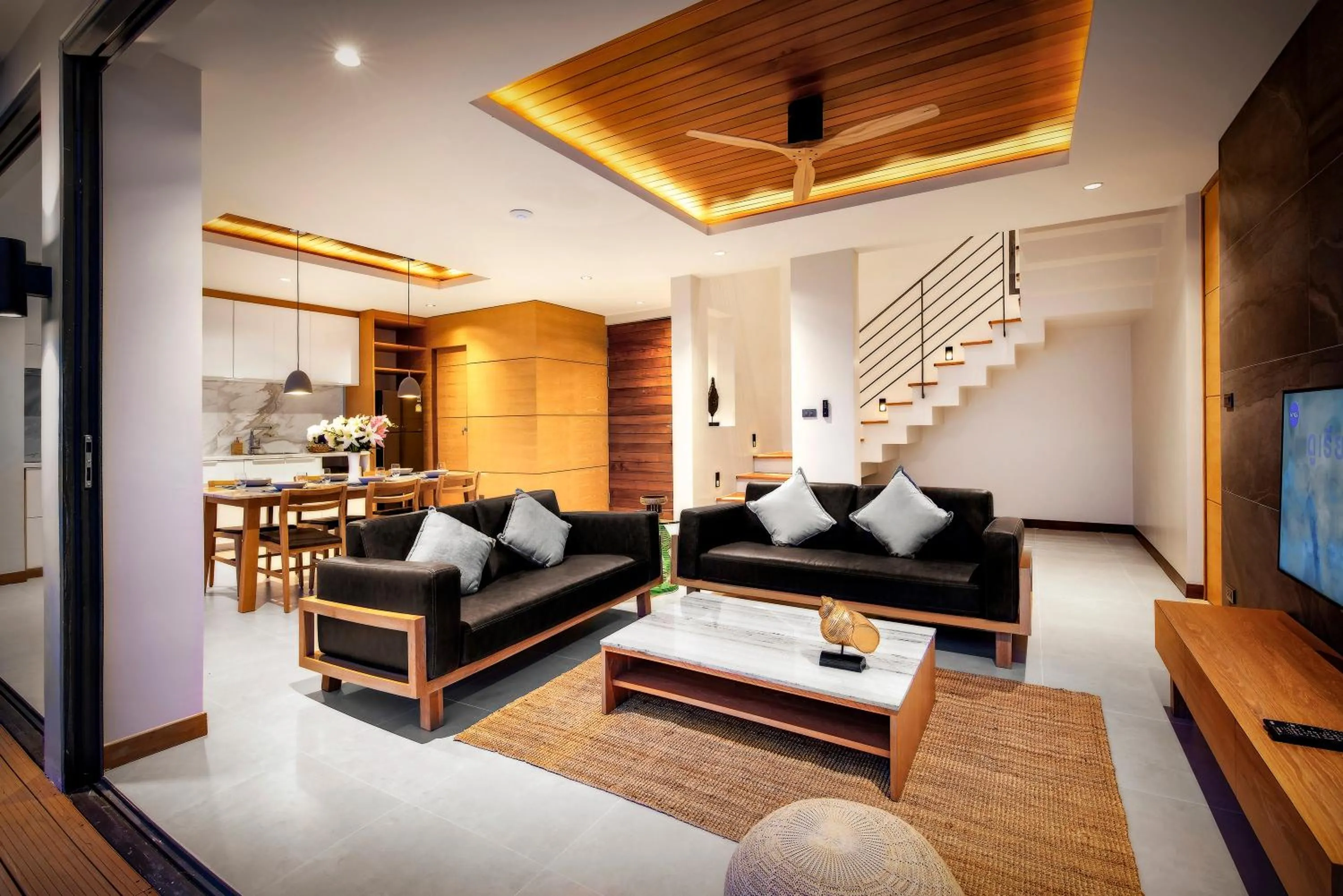 Seating area in Jamahkiri Dive Resort & Spa