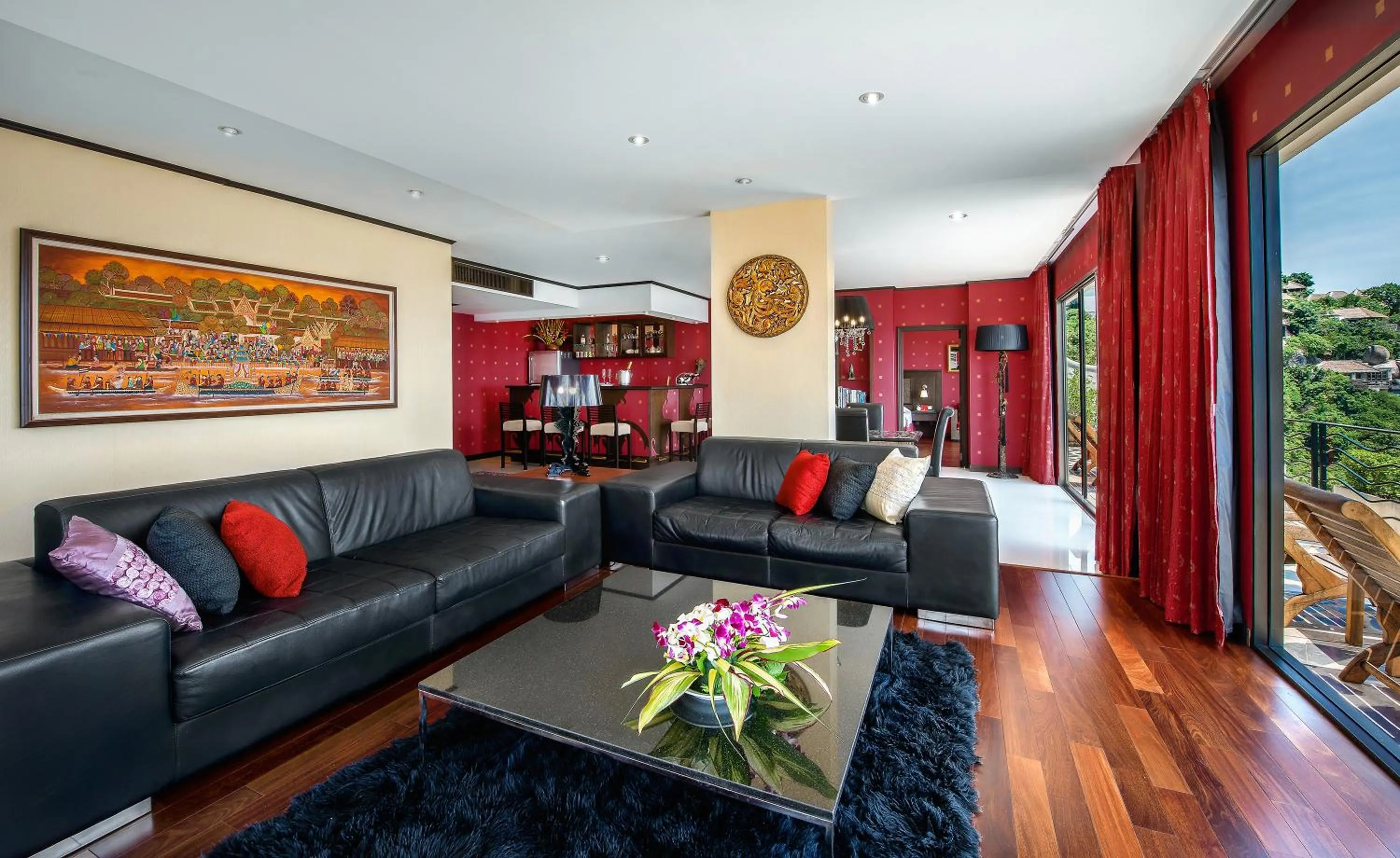 Living room in Jamahkiri Dive Resort & Spa