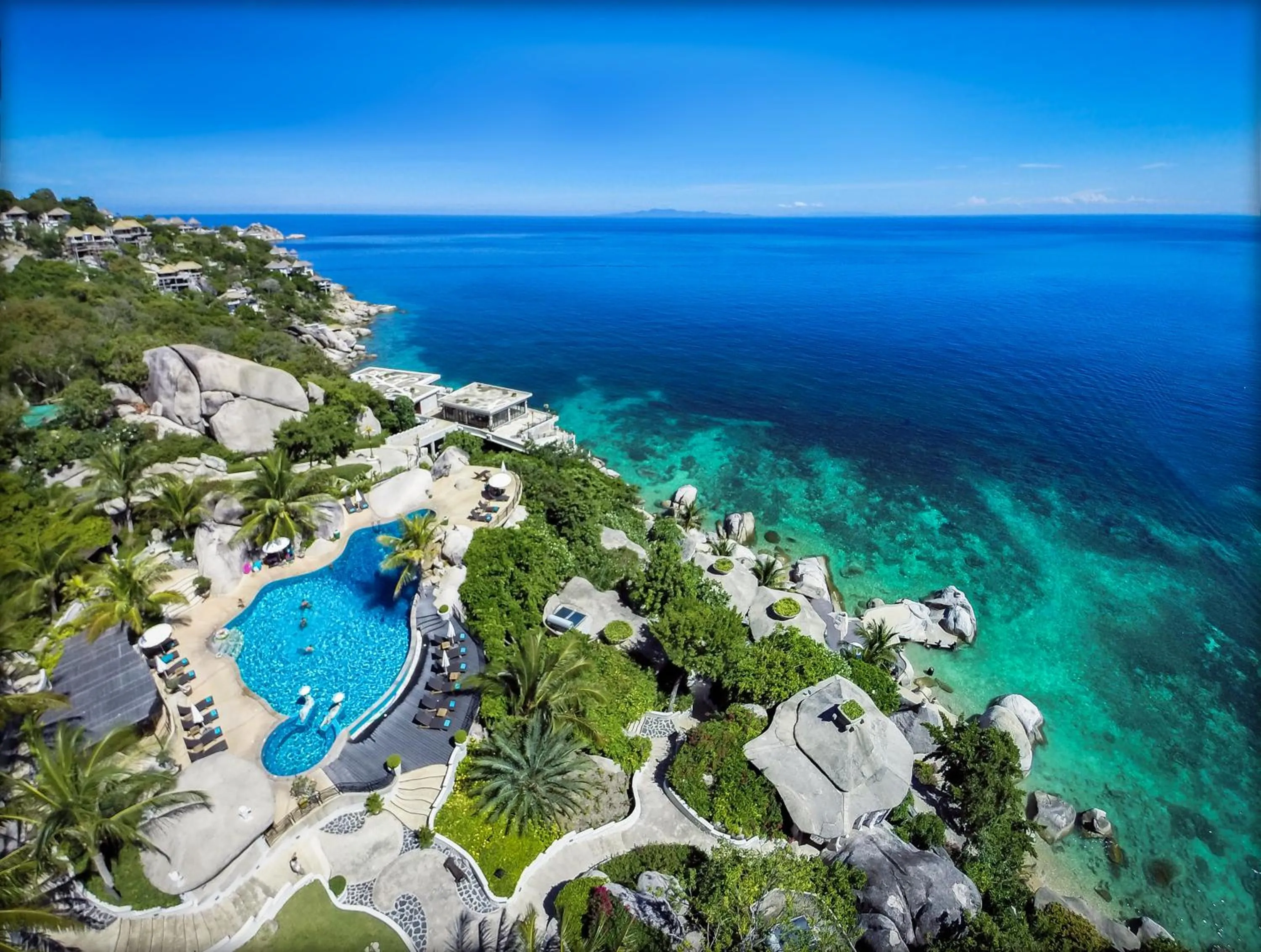 Bird's eye view in Jamahkiri Dive Resort & Spa