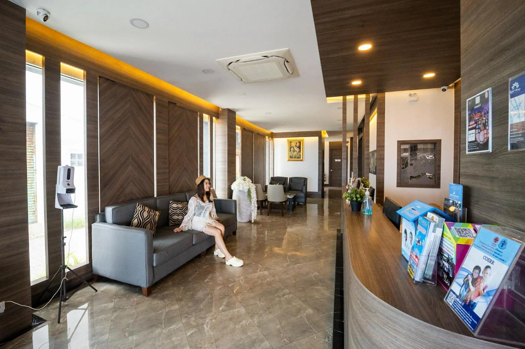 Lobby or reception in Seaside Jomtien Beach Pattaya
