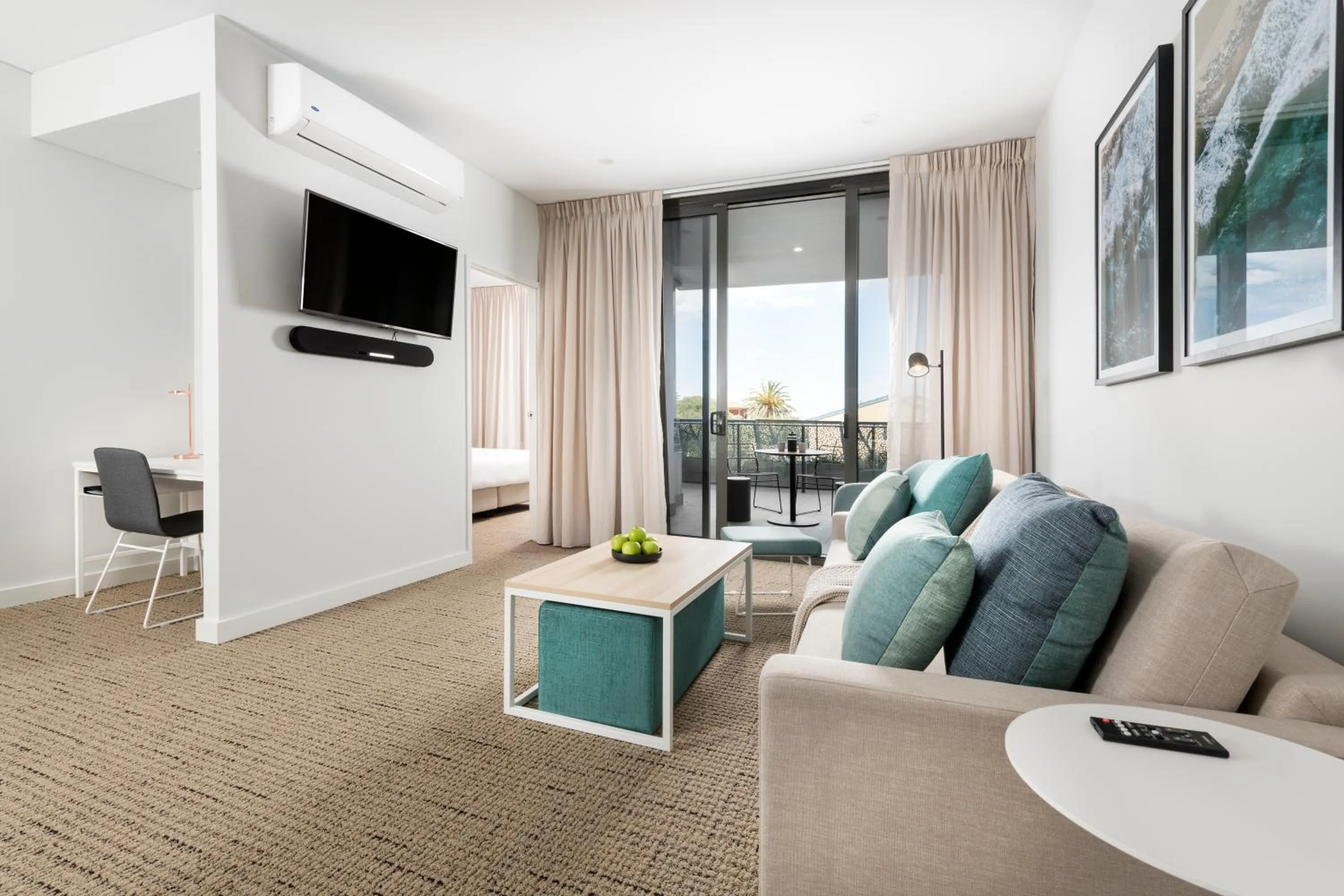 Living room in Quest Scarborough