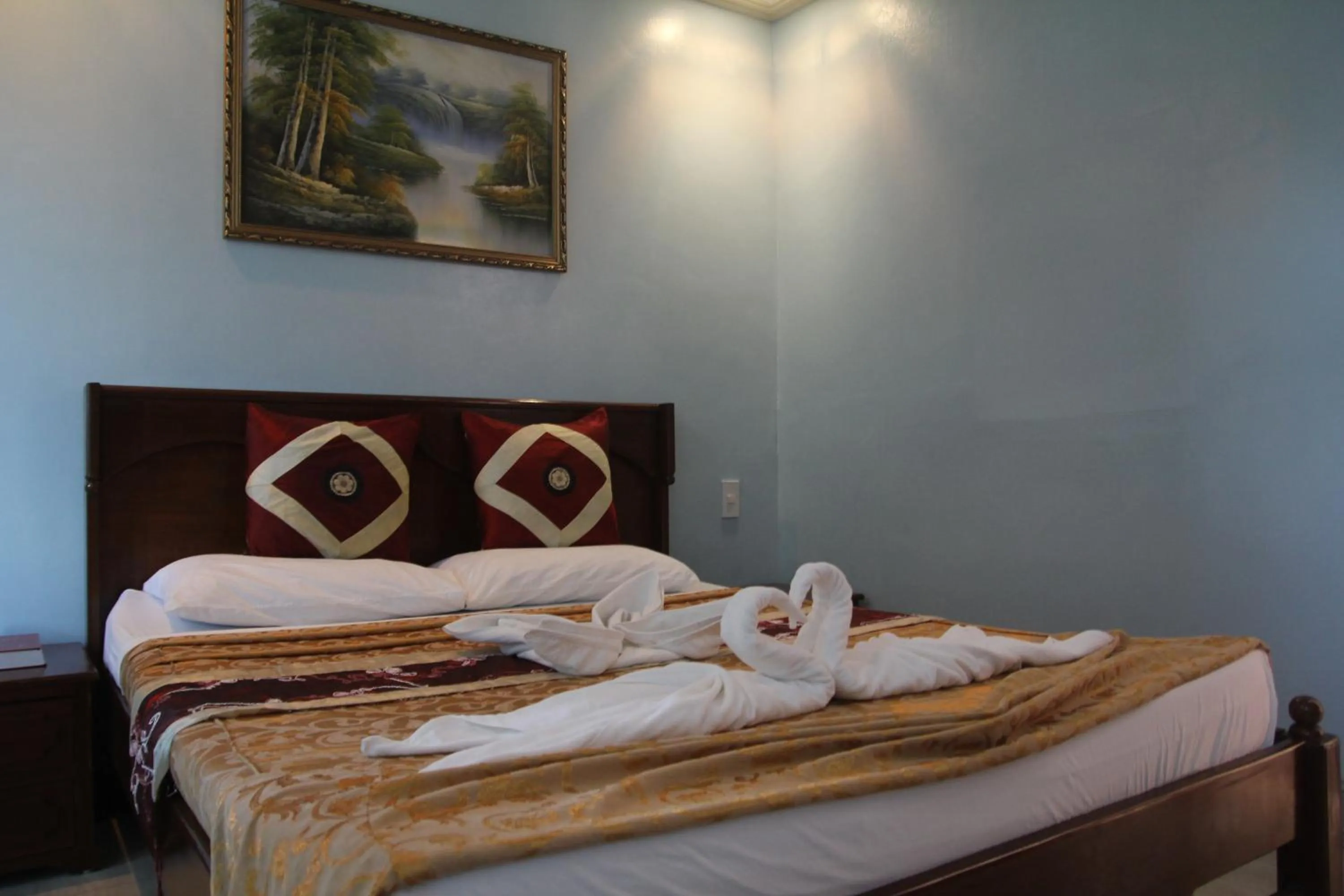 Bed in Bora Sky Hotel