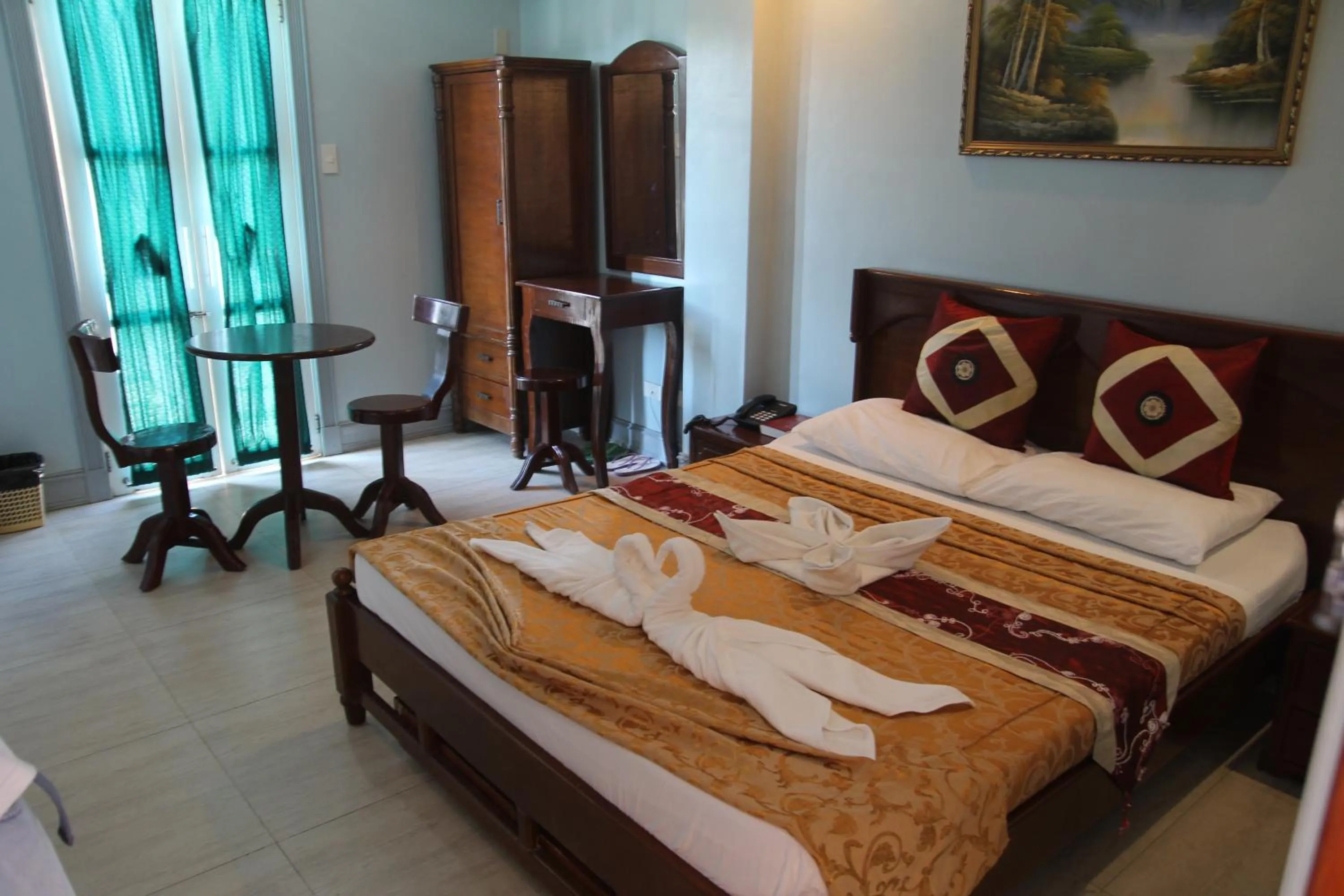 Bed in Bora Sky Hotel