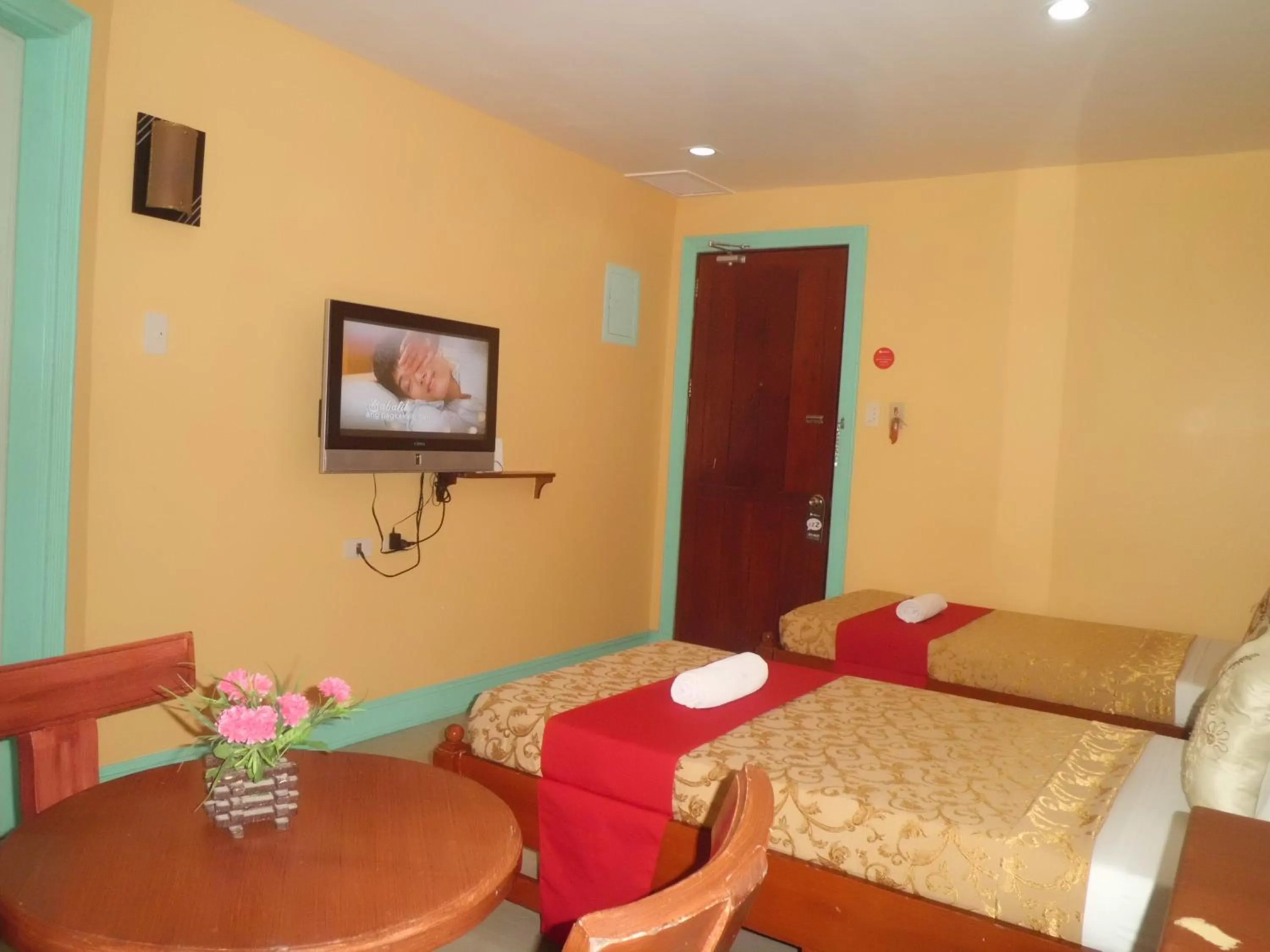 Bed in Bora Sky Hotel