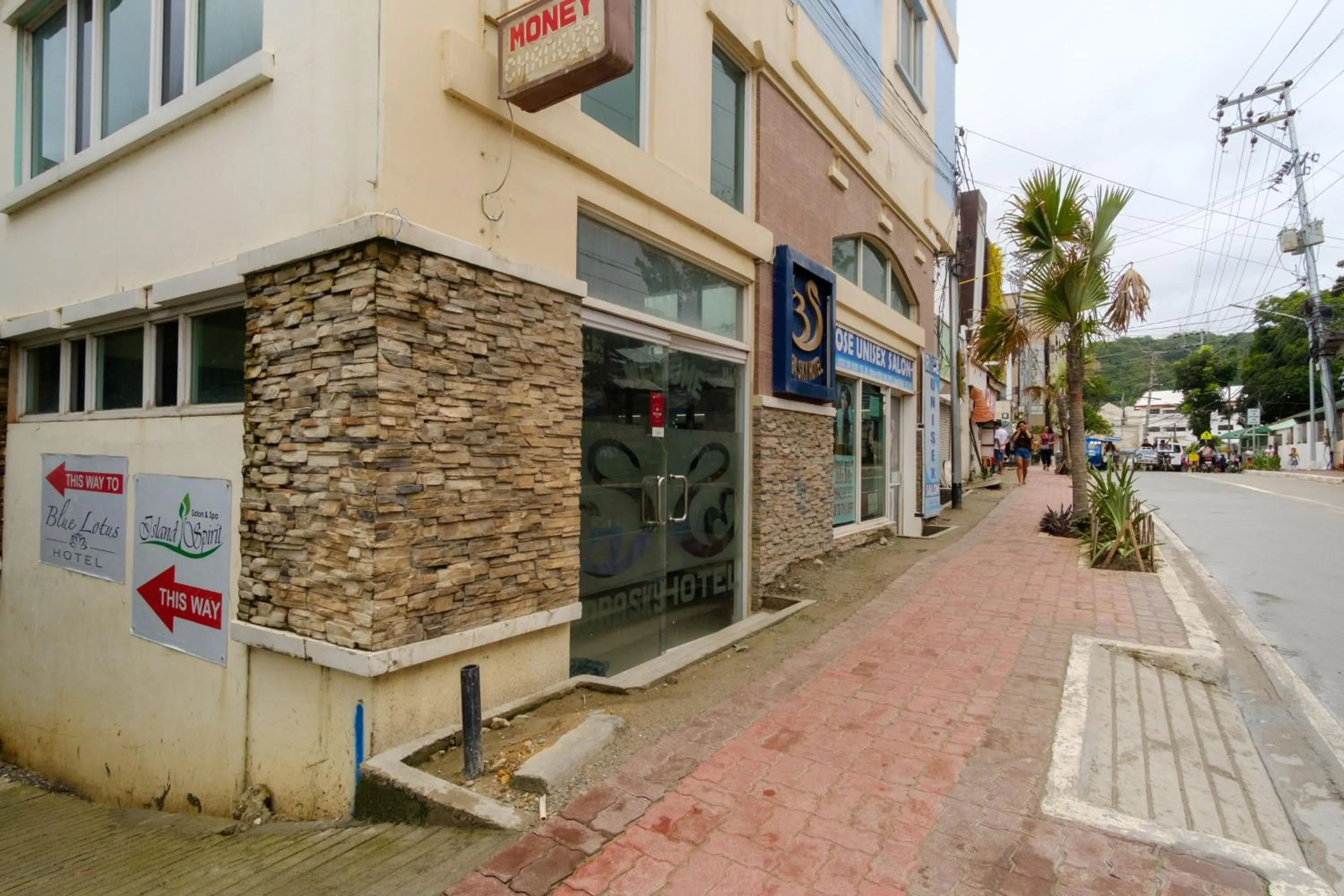 Property building in Bora Sky Hotel