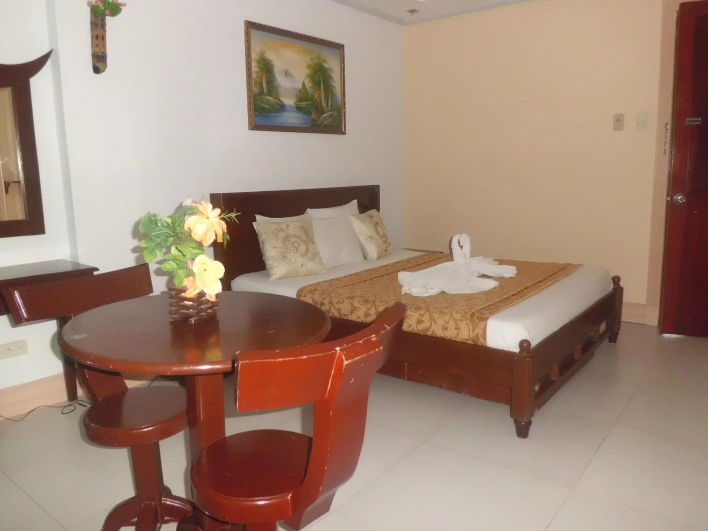 Bed in Bora Sky Hotel