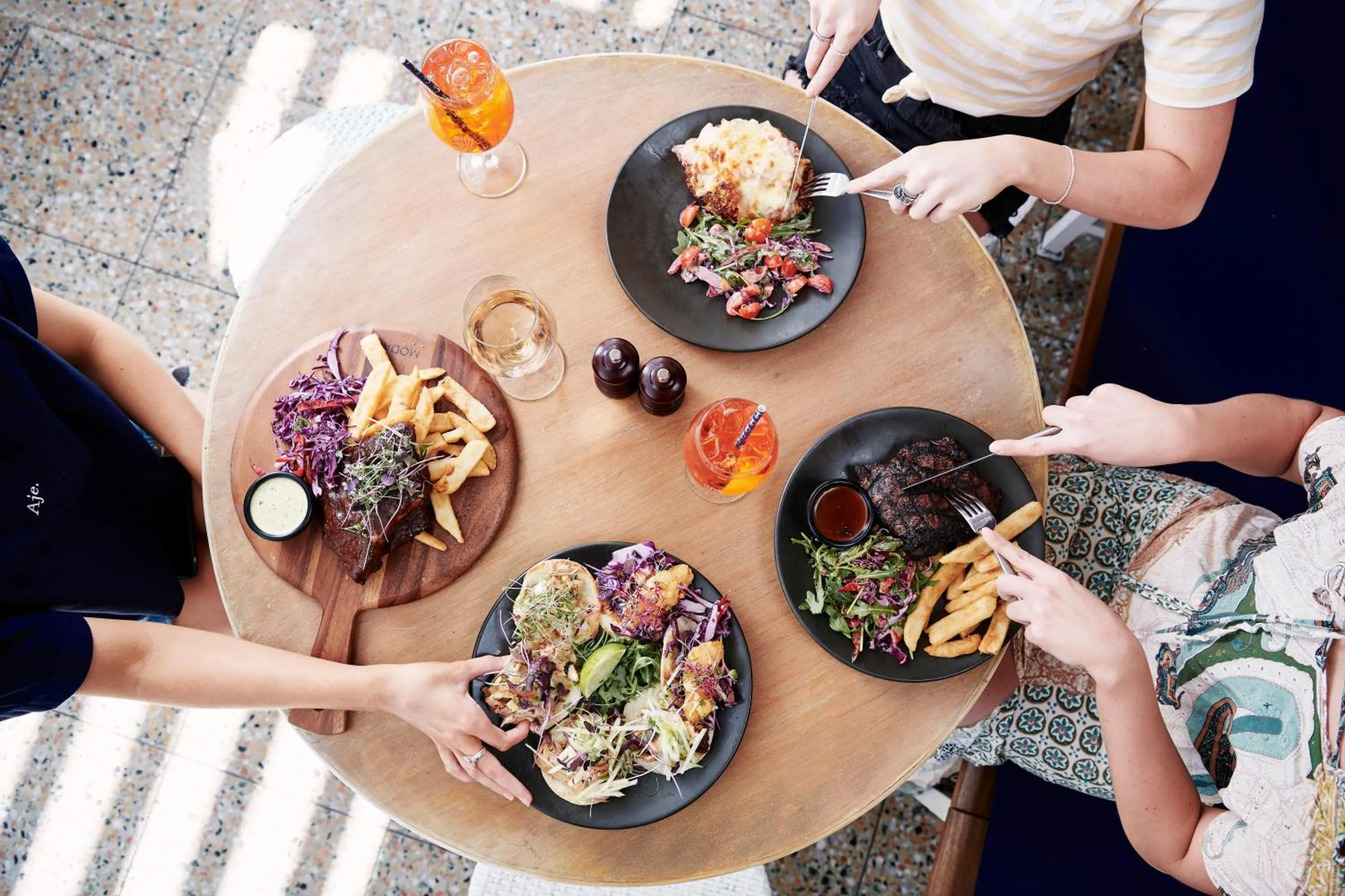 Food close-up in The Ville Resort - Casino