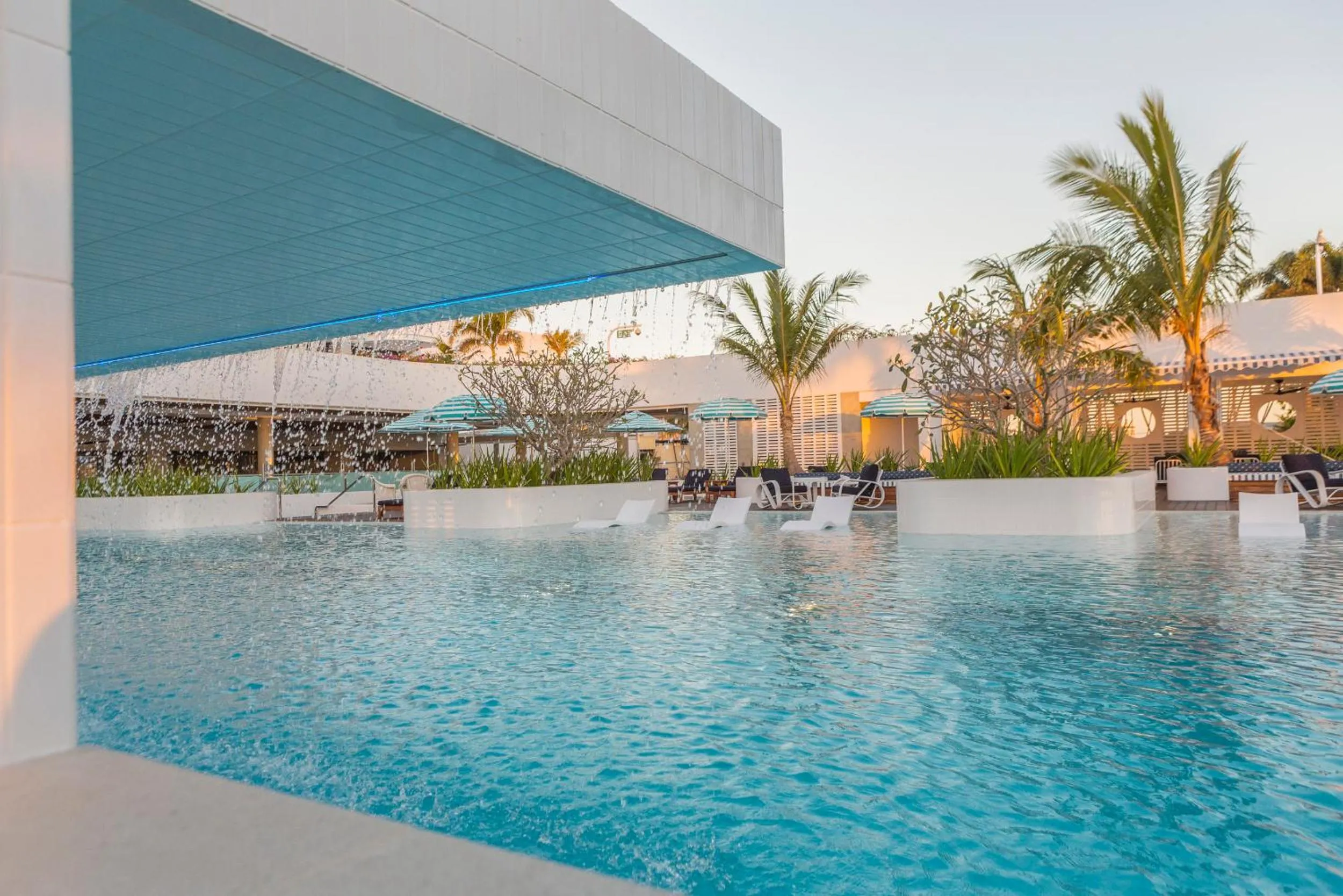 Swimming pool in The Ville Resort - Casino