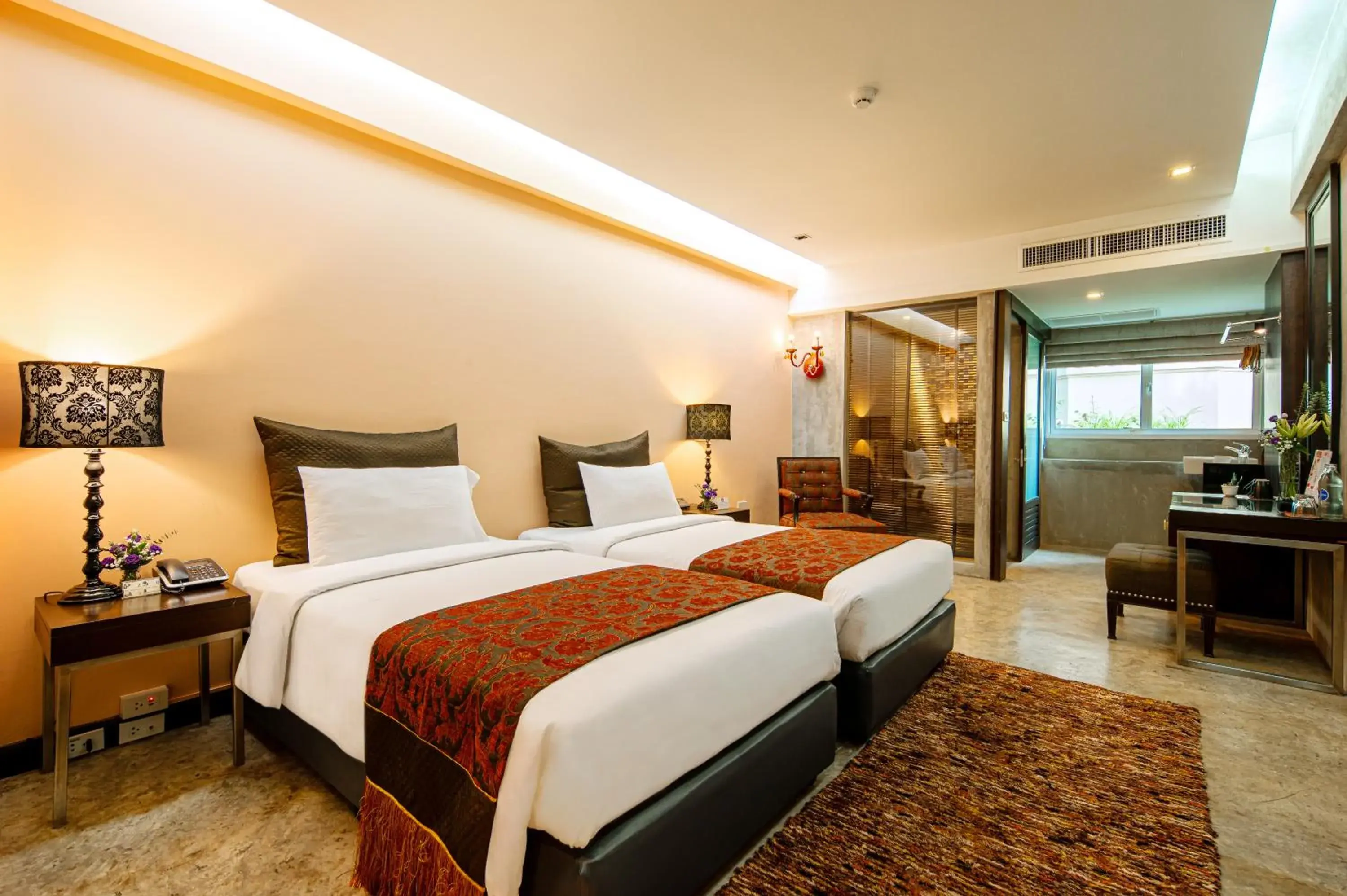 S Room - Window in Sunbeam Hotel Pattaya S Room - Window in Sunbeam Hotel Pattaya