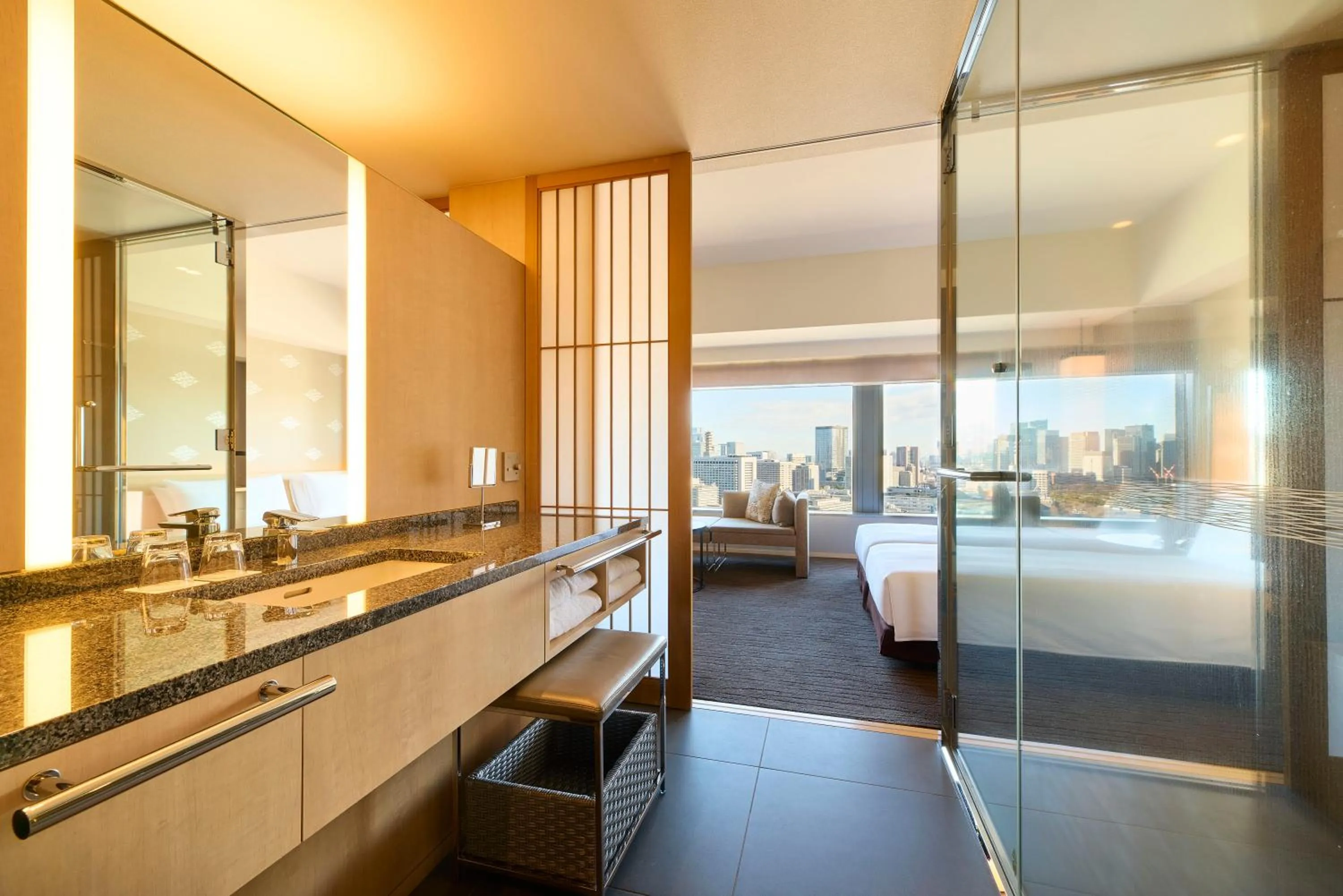 Bed in The Capitol Hotel Tokyu