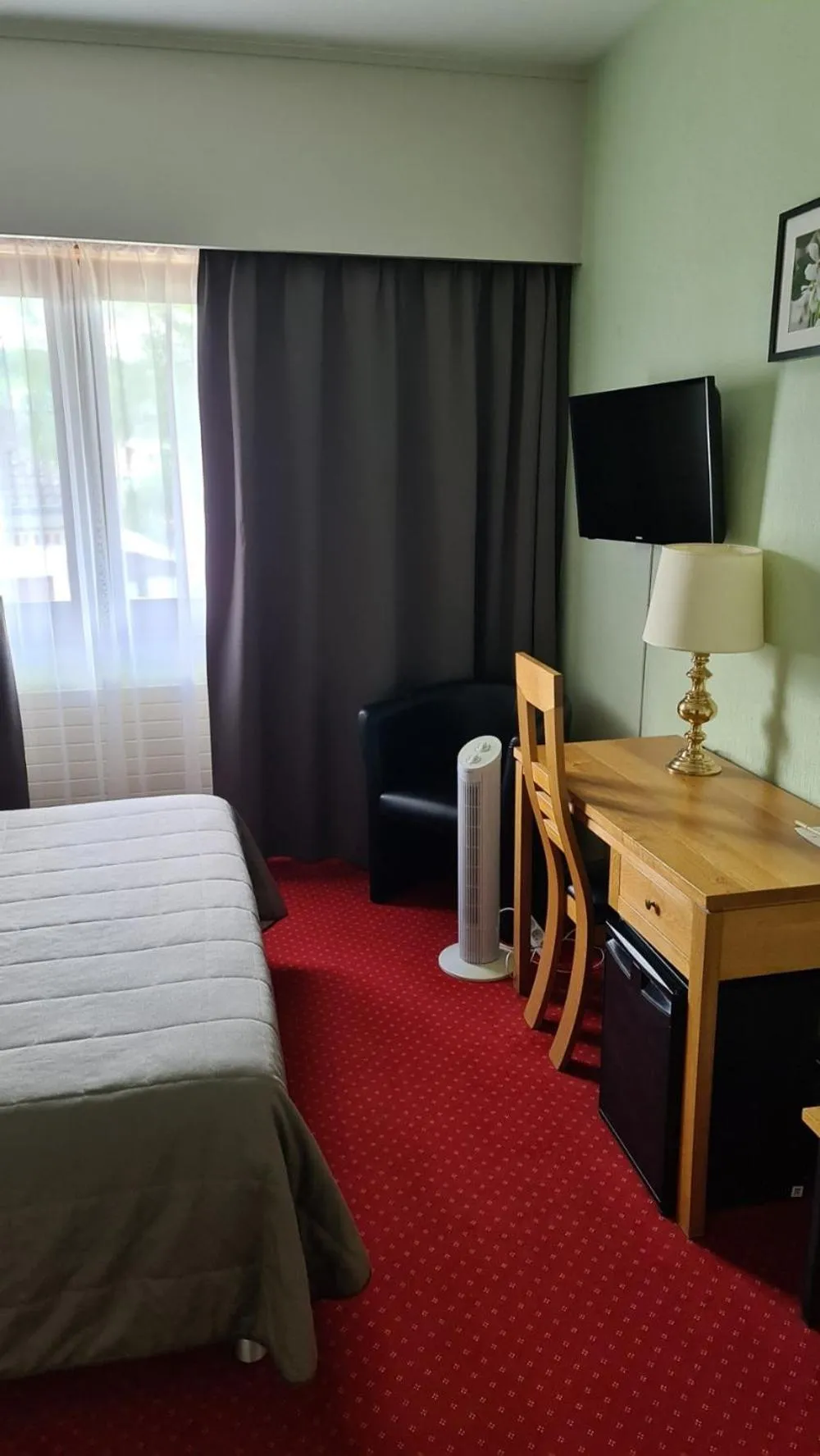 Bed in Hostellerie Reeb