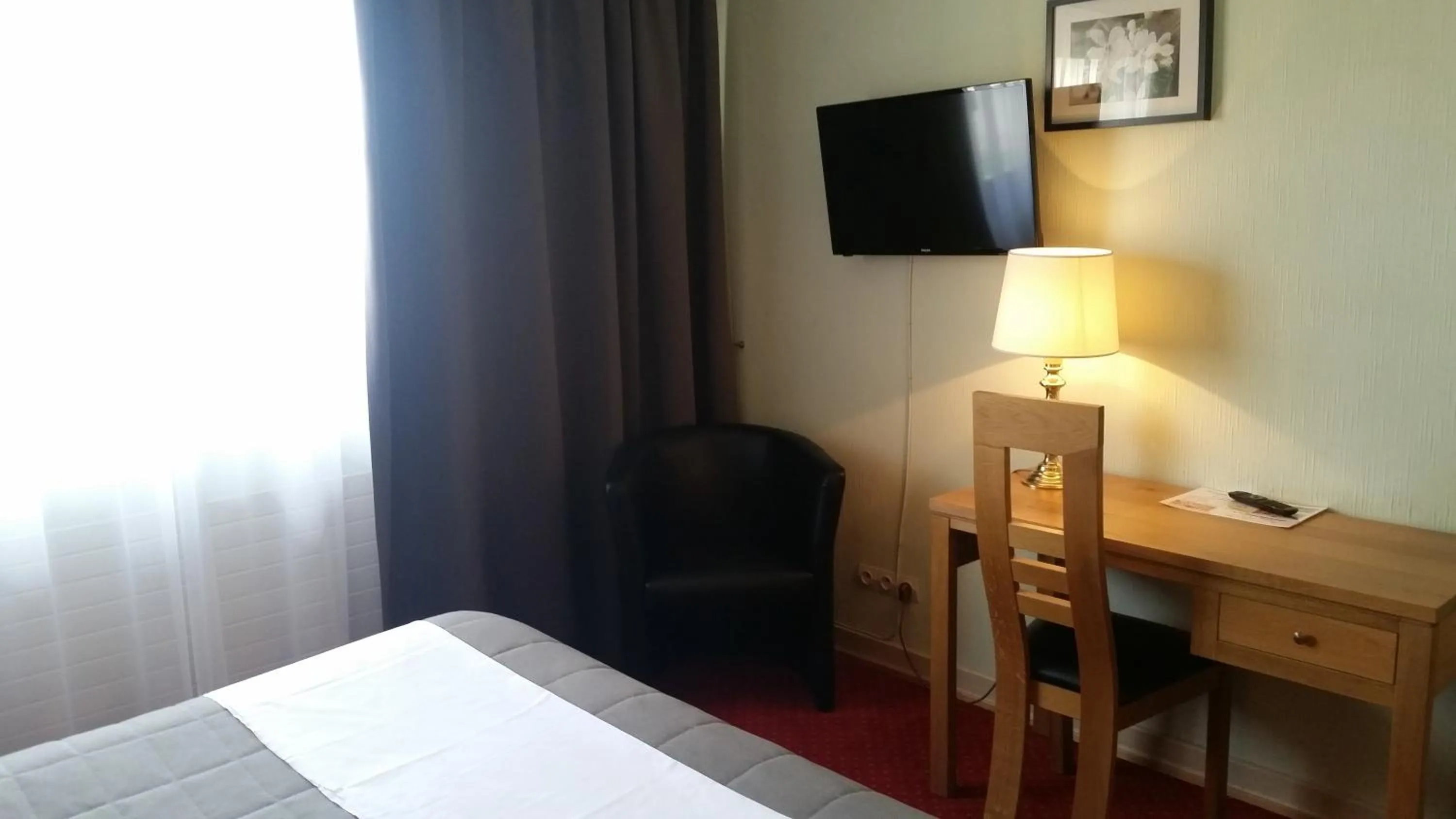 Bed in Hostellerie Reeb