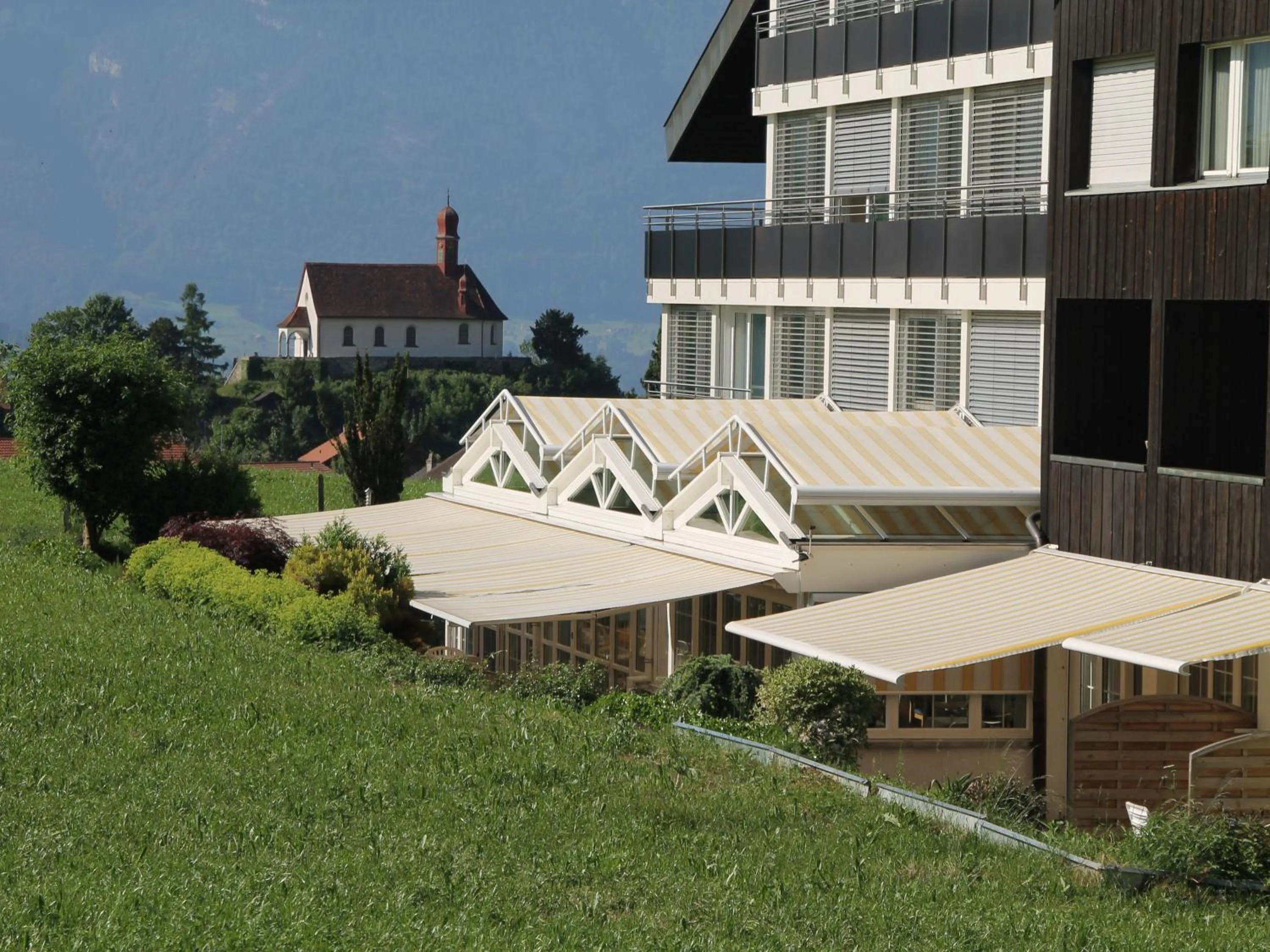 On site in Hotel Klausenhof Flüeli