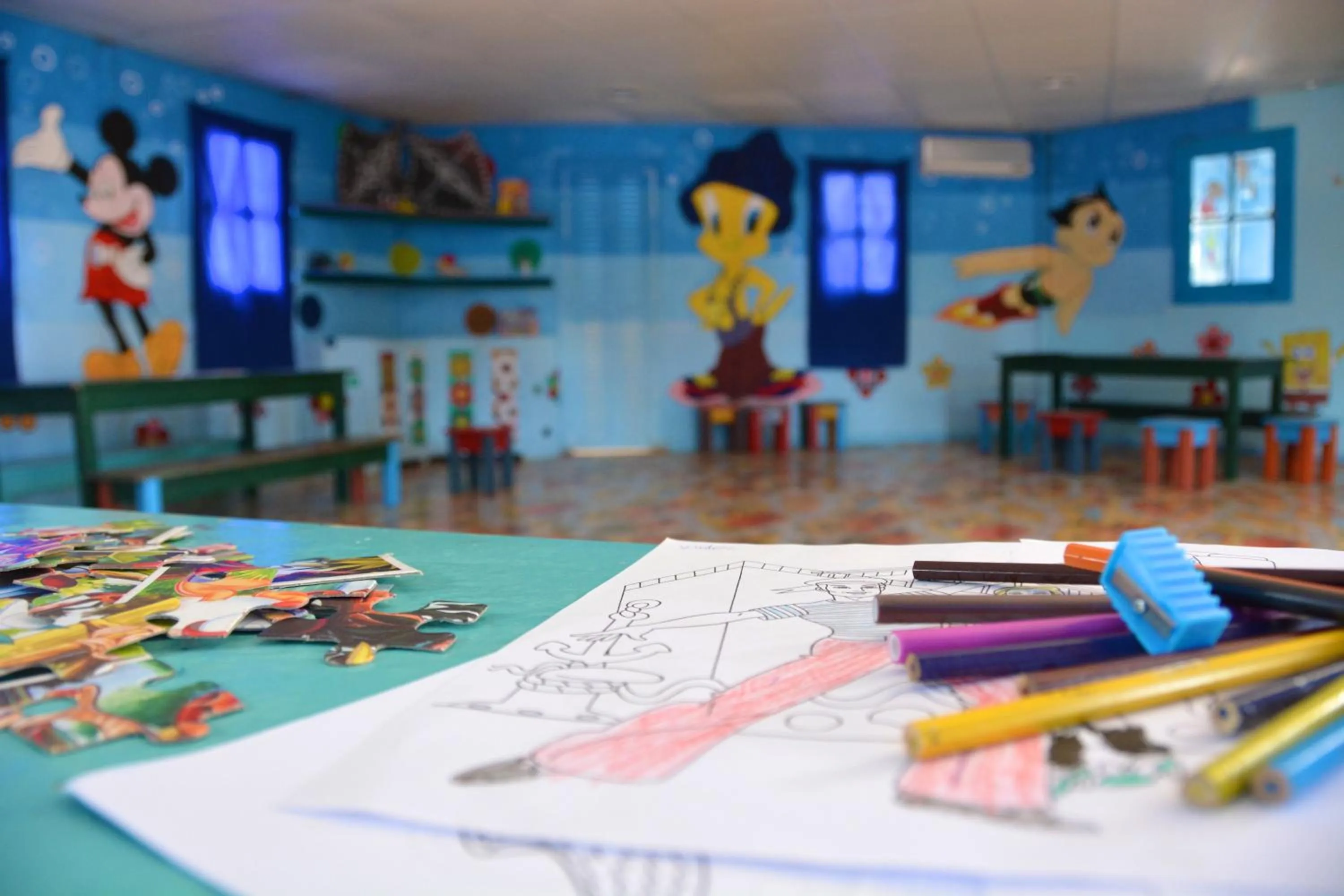 Kids's club in Hotel Venice Beach- Families and Couples Only