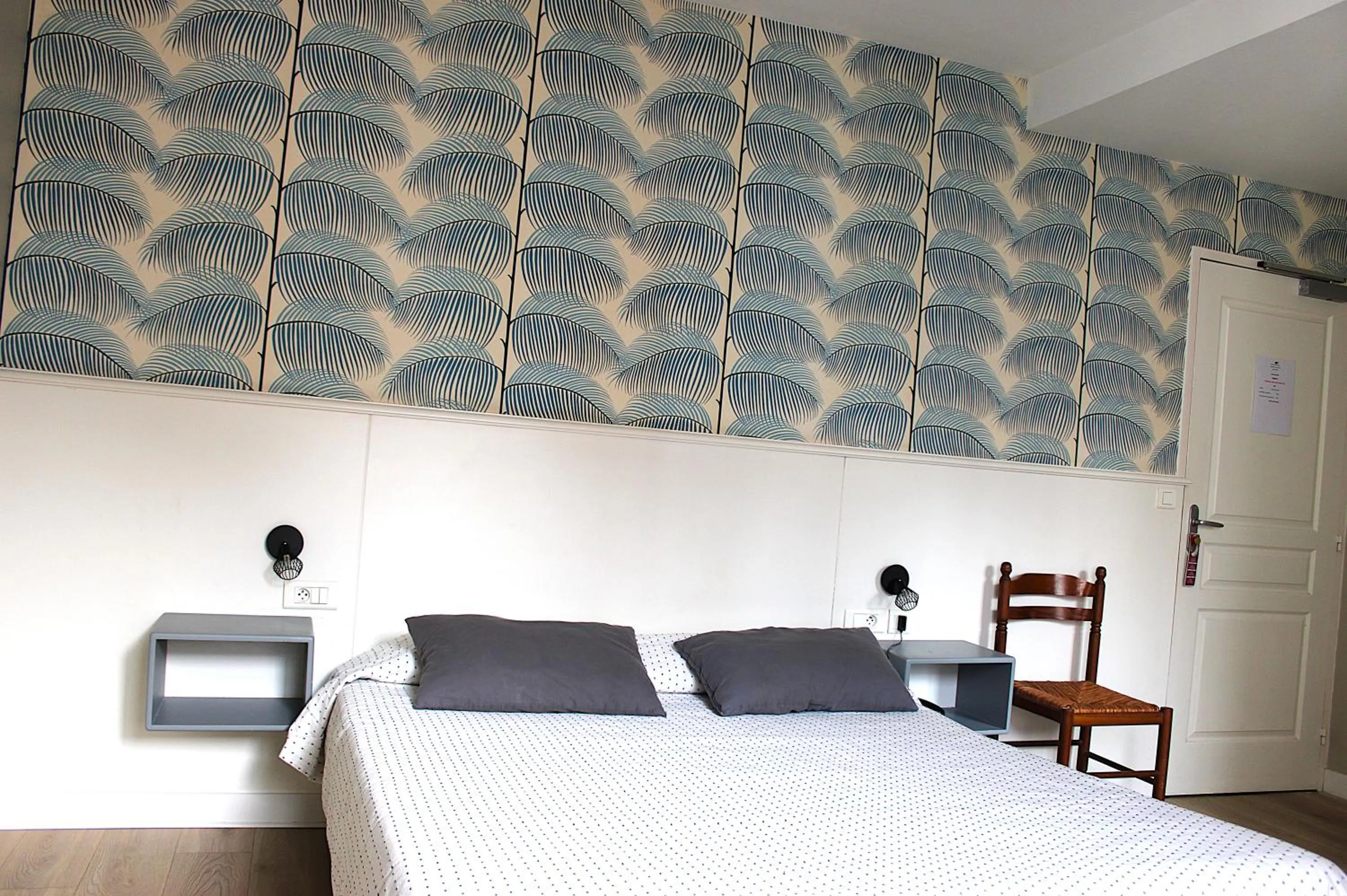 Bed in Hotel Kapa Gorry